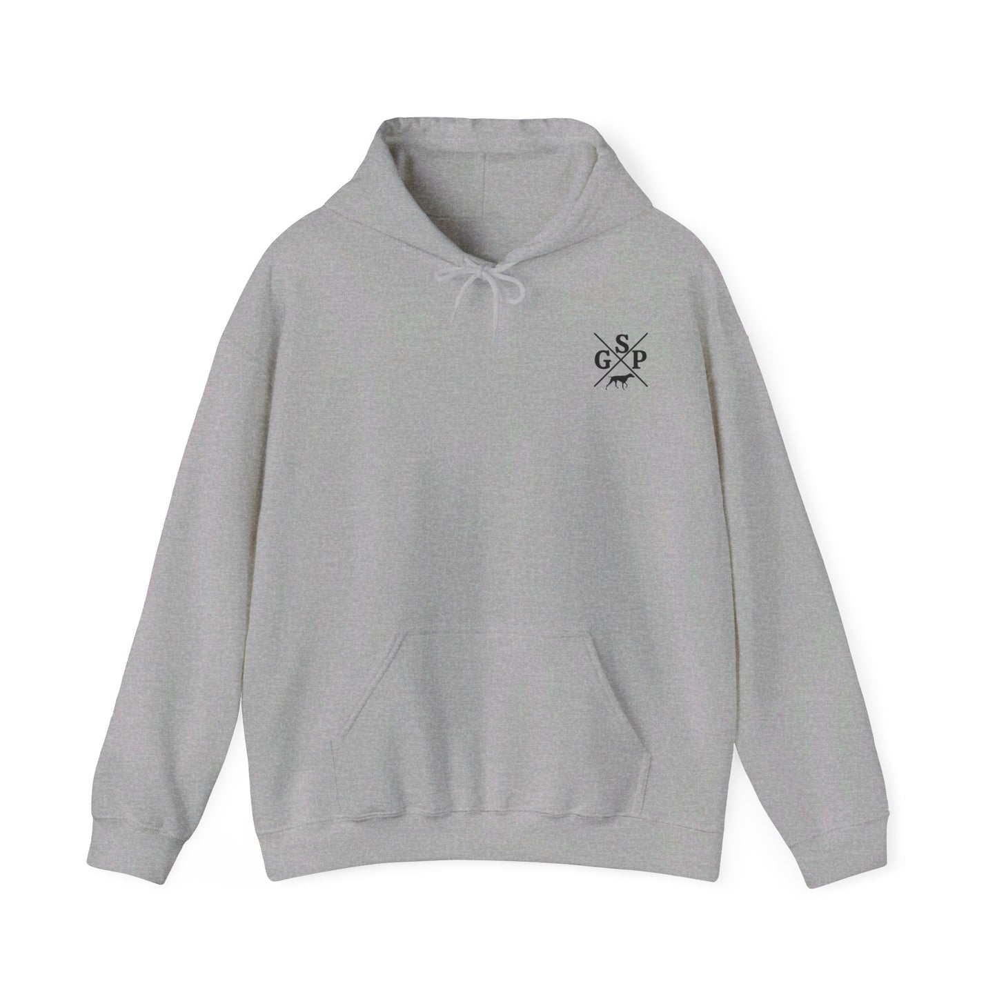 GSP Hoodie | Cross Shirt | GSP X | German Shorthaired Pointer T shirt | Upland Hunting Shirt | GSP Pointing | Hunting Shirt | Bird Hunting