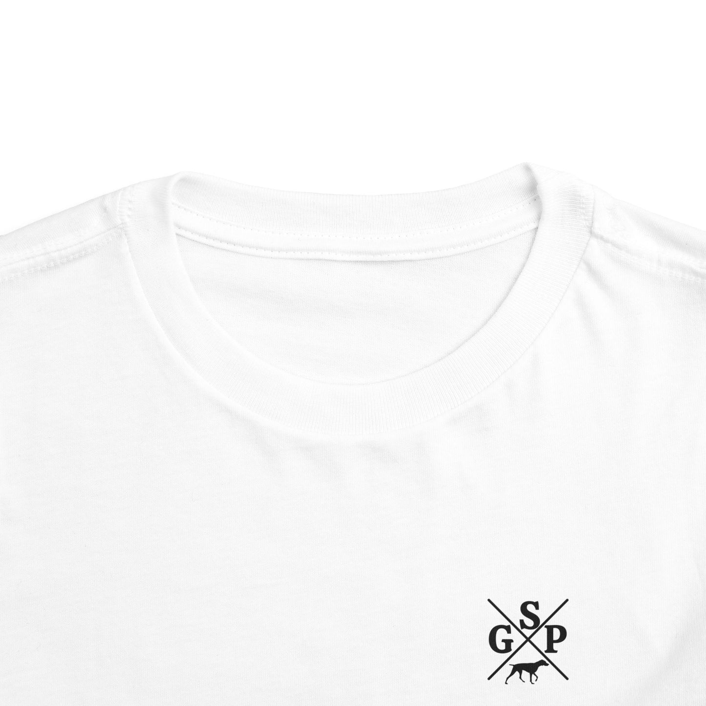 GSP Toddler T Shirt | Cross Shirt | GSP X | German Shorthaired Pointer T shirt | Upland Hunting Shirt | GSP Pointing | Hunting Shirt | Bird Hunting
