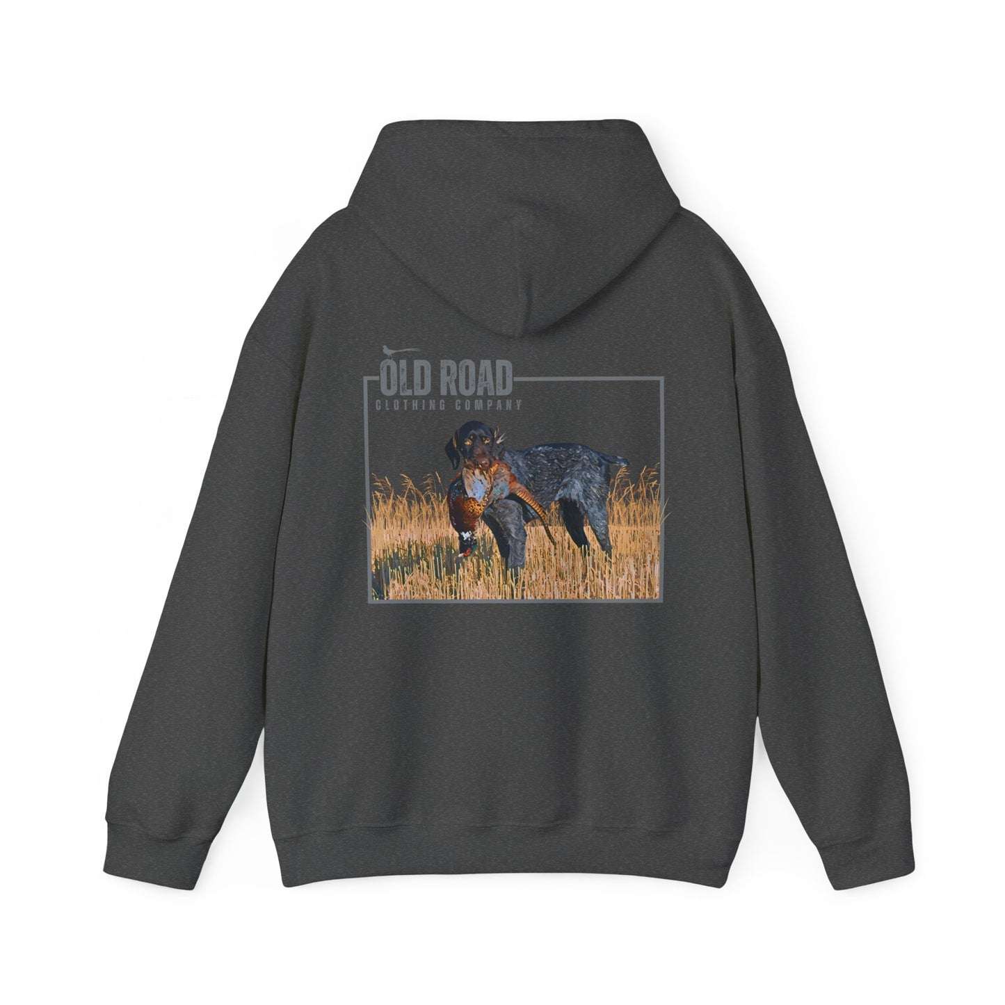 GSP Holding Pheasant Pheasant Hunting German Shorthaired Pointer | Pheasant Hunting Hoodie | Bird Hunting | Bird Dogs | Hunting Dog
