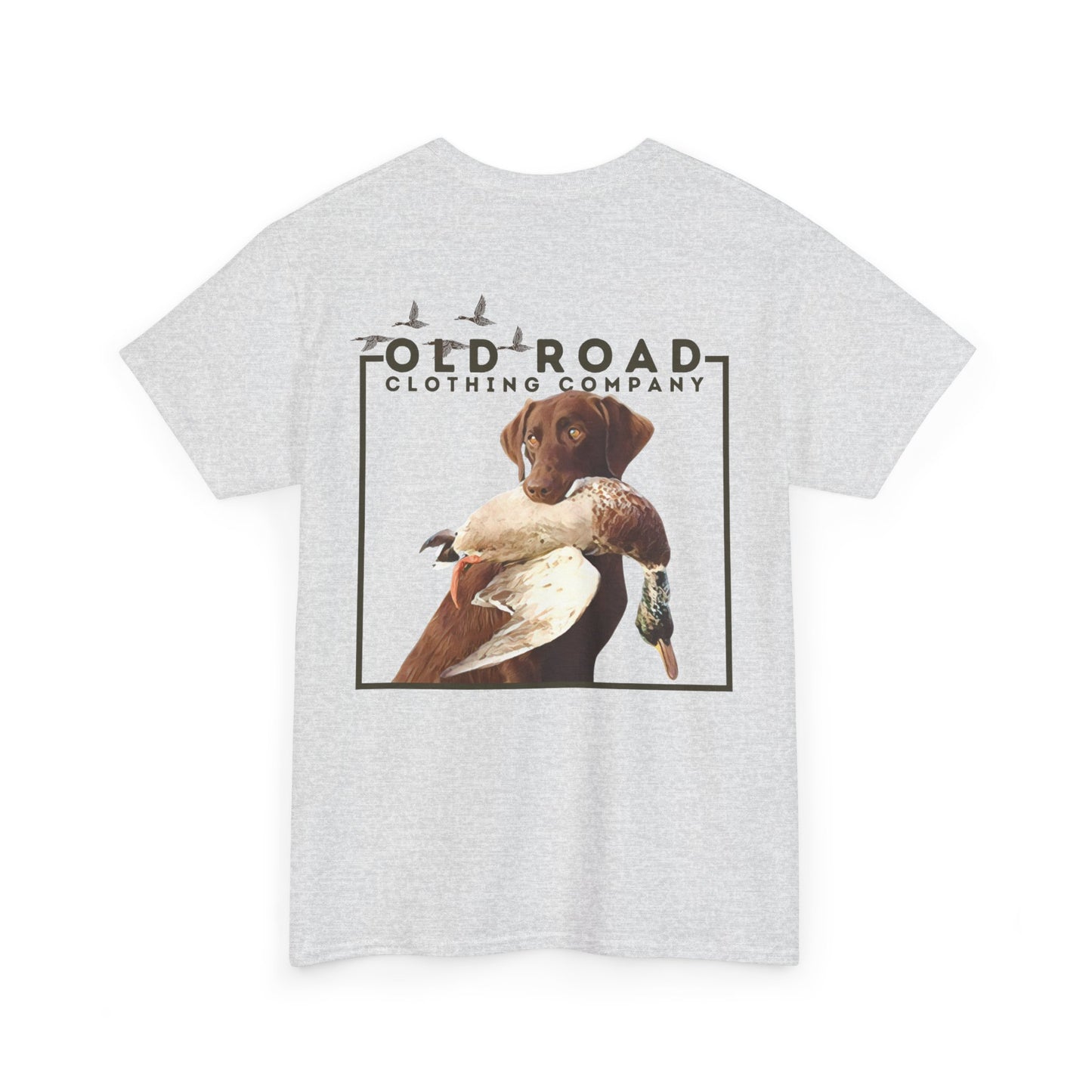Labrador Retriever Duck Hunting T Shirt | Lab Retrieving Duck | Duck Hunting | Hunting Dog Shirt | Chocolate Lab | Waterfowl Shirt