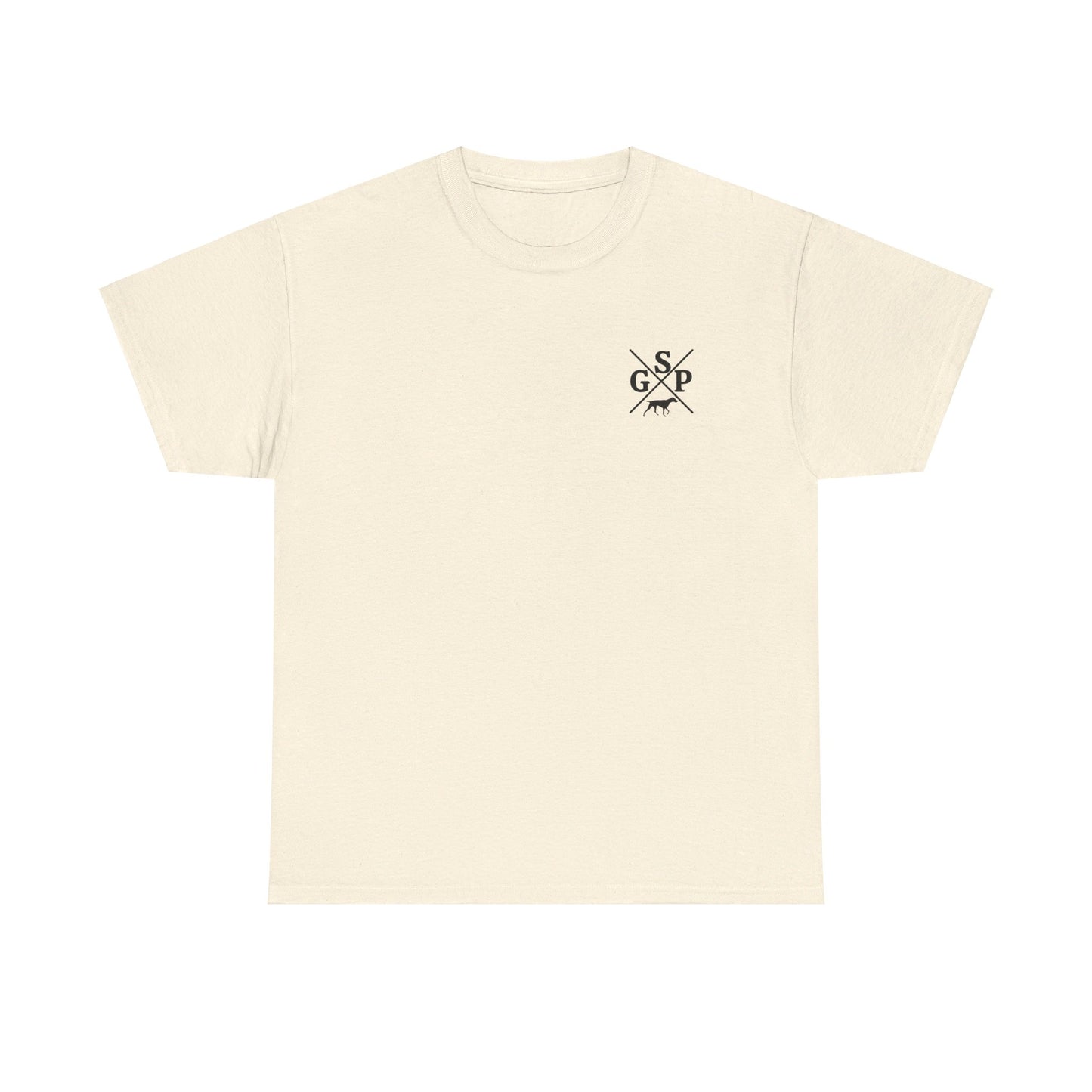 GSP | Cross Shirt | GSP X | German Shorthaired Pointer T shirt | Upland Hunting Shirt | GSP Pointing | Hunting Shirt | Bird Hunting