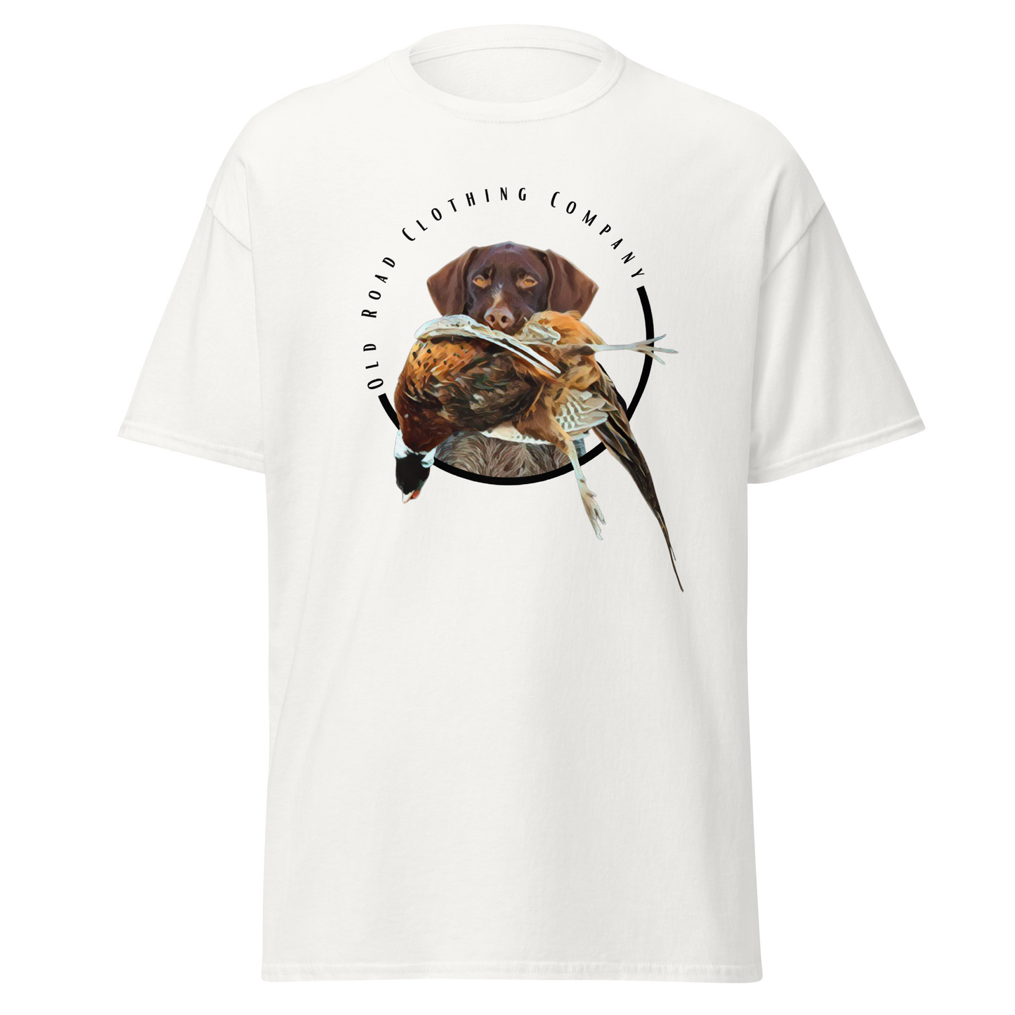 Pheasant Hunting T Shirt | German Shorthaired Pointer T Shirt | GSP T Shirt | Bird Hunting | Hunting Dog | Upland Hunting T Shirt