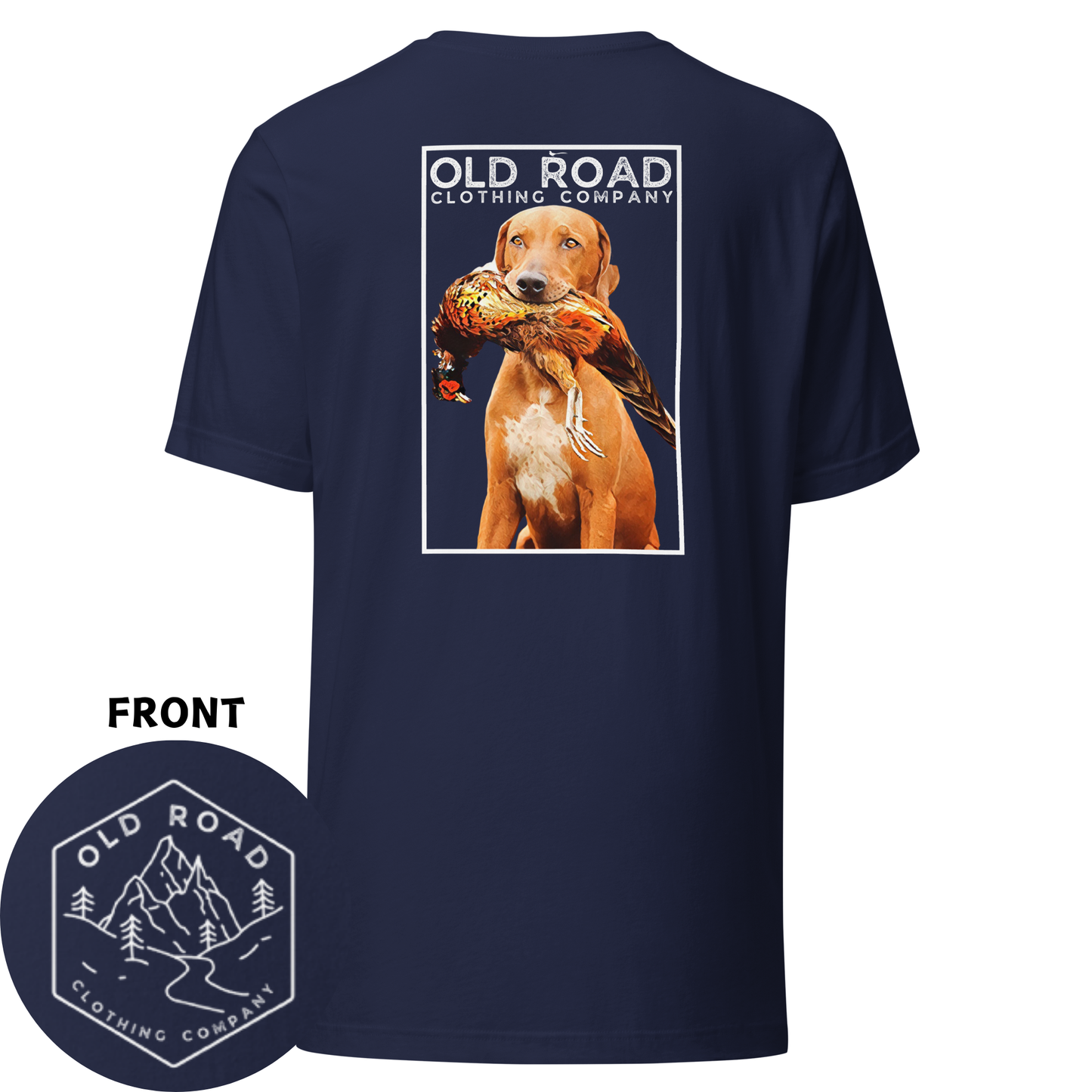 Vizsla Dog T Shirt | Pheasant Hunting T Shirt | Hunting Dog T Shirt | Upland Hunting T Shirt | Bird Hunting T Shirt | Bird Dog T Shirt