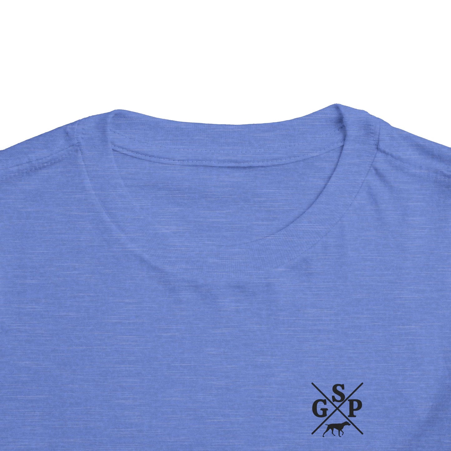 GSP Toddler T Shirt | Cross Shirt | GSP X | German Shorthaired Pointer T shirt | Upland Hunting Shirt | GSP Pointing | Hunting Shirt | Bird Hunting