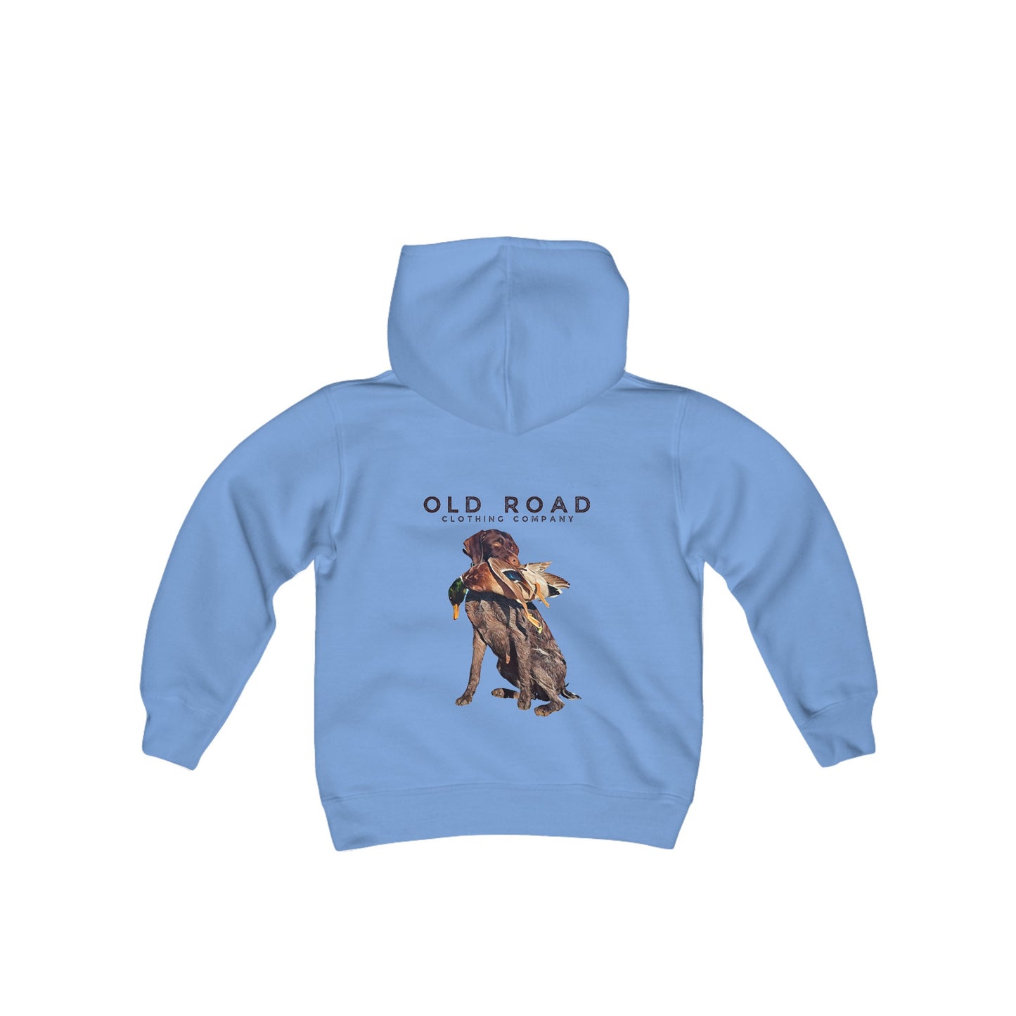 Youth German Wirehaired Pointer T Shirt | Duck Hunting Hoodie | Hunting Dogs | Bird Hunting | GWP Shirt | Dad and Son Matching | Youth Hoodie
