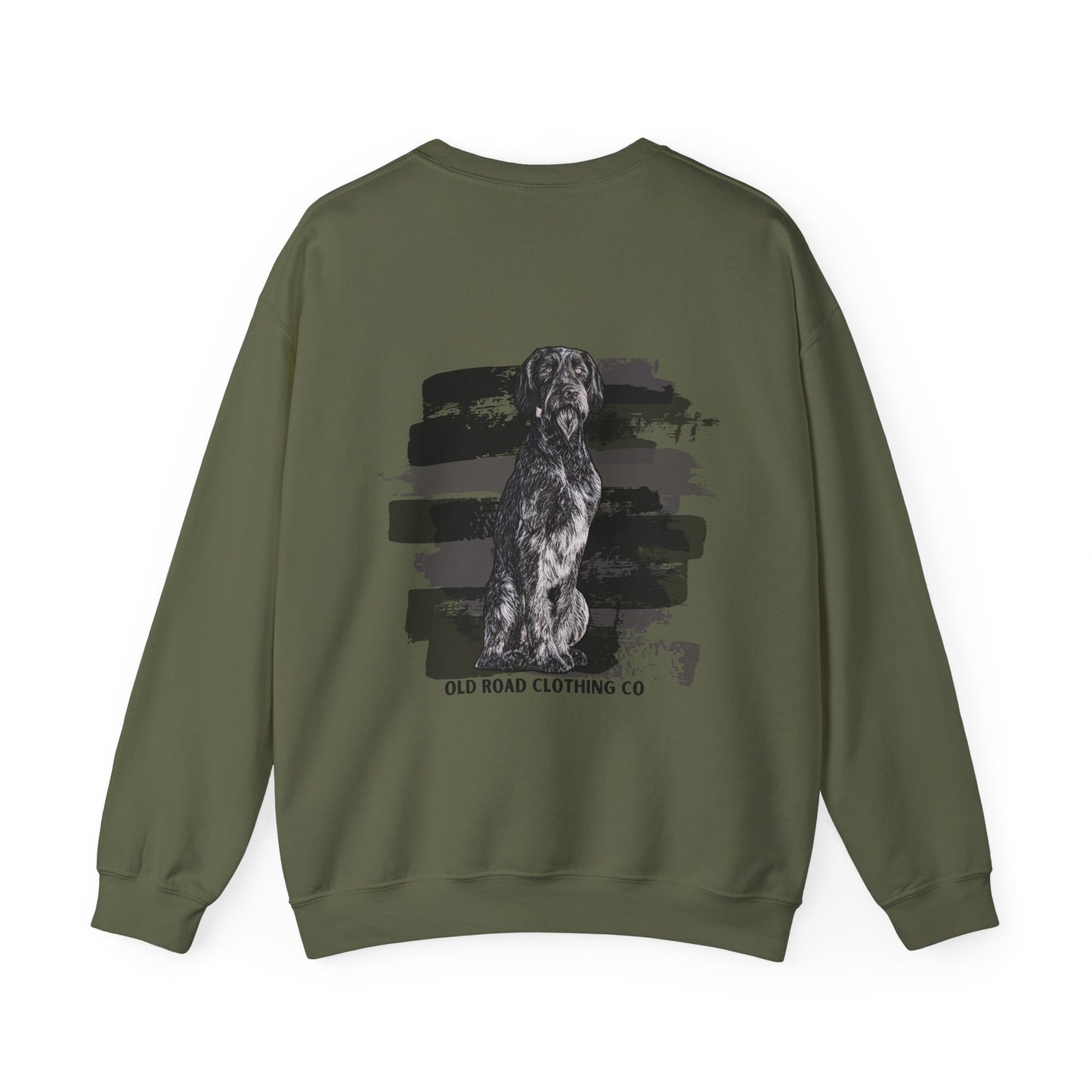 German Wirehaired Pointer Crewneck | Duck Hunting Sweatshirt | Waterfowl Hunting Crewneck | Bird Hunting Sweatshirt | GWP | Bird Dog crewneck