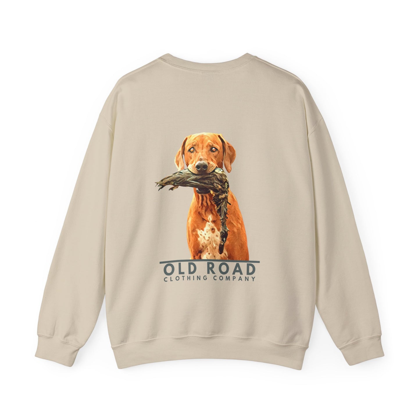 Crewneck Sweatshirt Vizsla Dog T Shirt | Hunting Dog T Shirt | Bird Dog T Shirt | Duck Hunting T Shirt | Working Dog T Shirt | Bird Hunting T Shirt