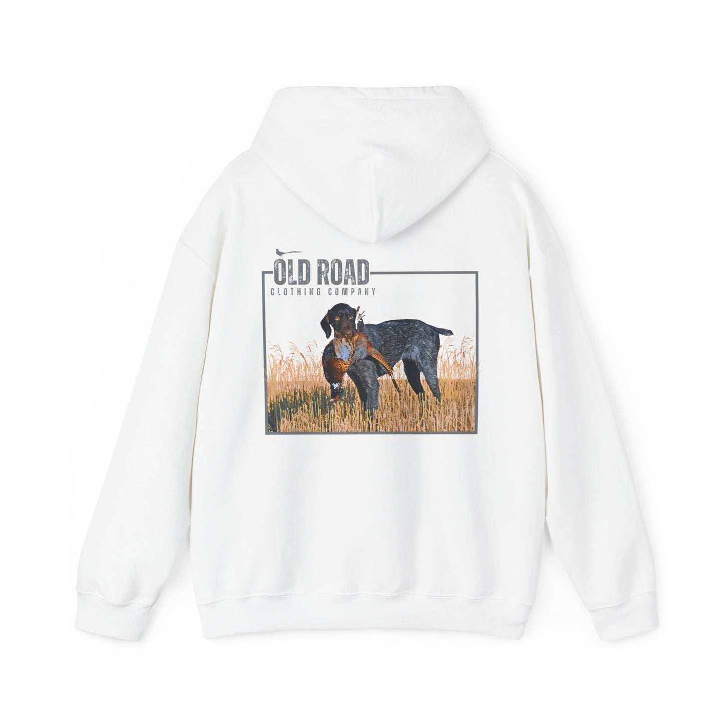 GSP Holding Pheasant Pheasant Hunting German Shorthaired Pointer | Pheasant Hunting Hoodie | Bird Hunting | Bird Dogs | Hunting Dog