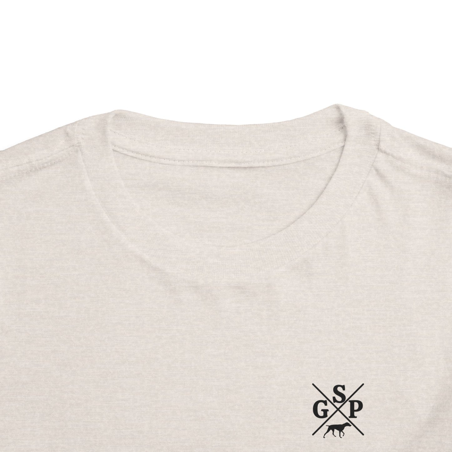GSP Toddler T Shirt | Cross Shirt | GSP X | German Shorthaired Pointer T shirt | Upland Hunting Shirt | GSP Pointing | Hunting Shirt | Bird Hunting