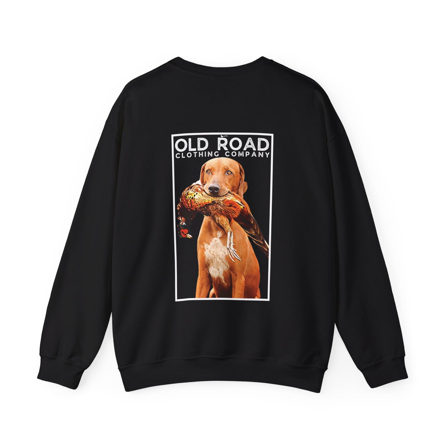 Crewneck Sweatshirt Vizsla Dog T Shirt | Pheasant Hunting T Shirt | Hunting Dog T Shirt | Upland Hunting T Shirt | Bird Hunting T Shirt | Bird Dog T Shirt