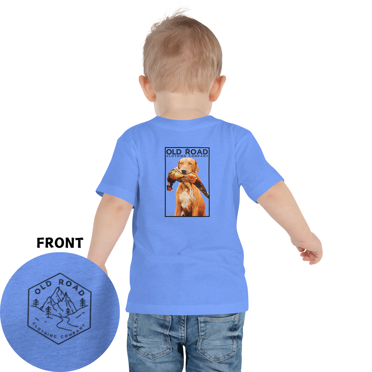 Toddler Vizsla Dog T Shirt | Pheasant Hunting T Shirt | Hunting Dog T Shirt | Upland Hunting T Shirt | Bird Hunting T Shirt | Bird Dog T Shirt