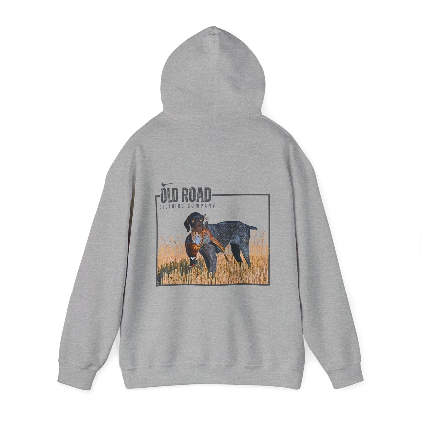 GSP Holding Pheasant Pheasant Hunting German Shorthaired Pointer | Pheasant Hunting Hoodie | Bird Hunting | Bird Dogs | Hunting Dog