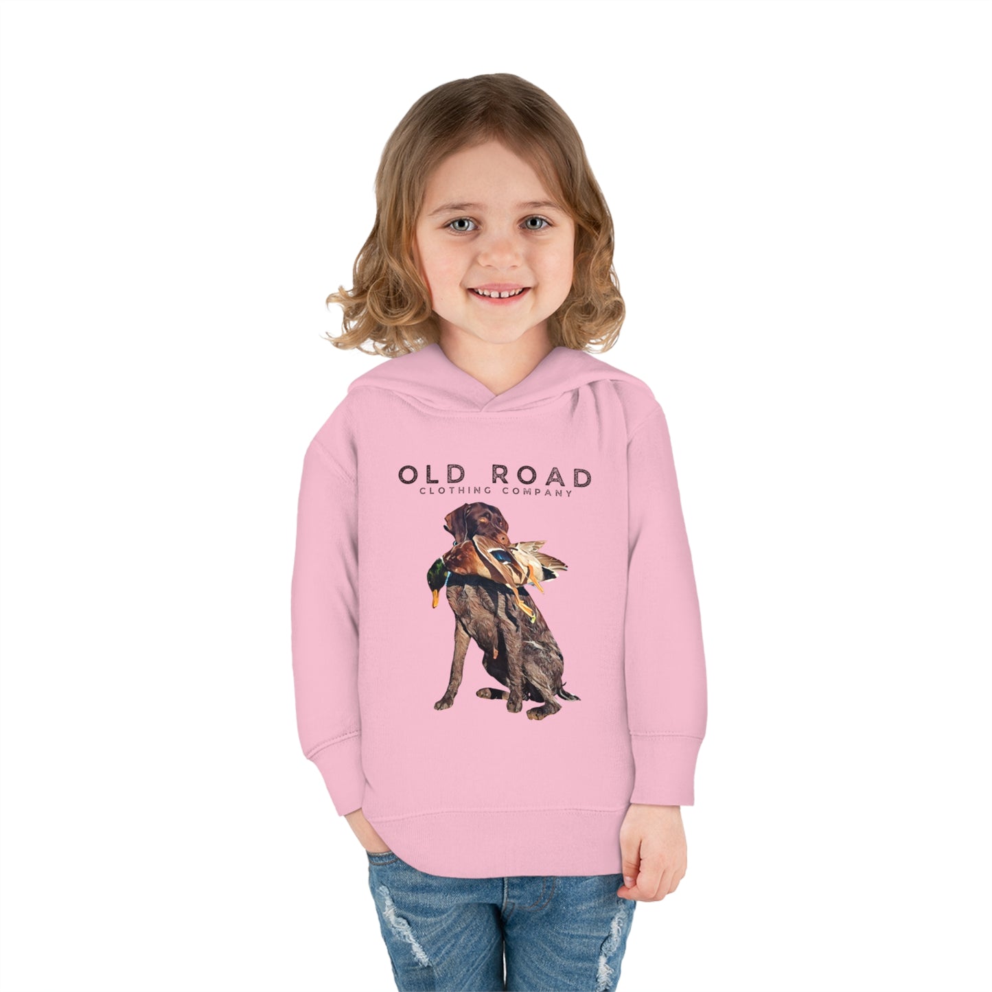 Toodler GWP Hoodie | German Wirehaired Pointer | Toodler Bird Hunting Hoodie | Hunting Dog Hoodie  | Bird Hunting Shirt | Duck Hunting Hoodie