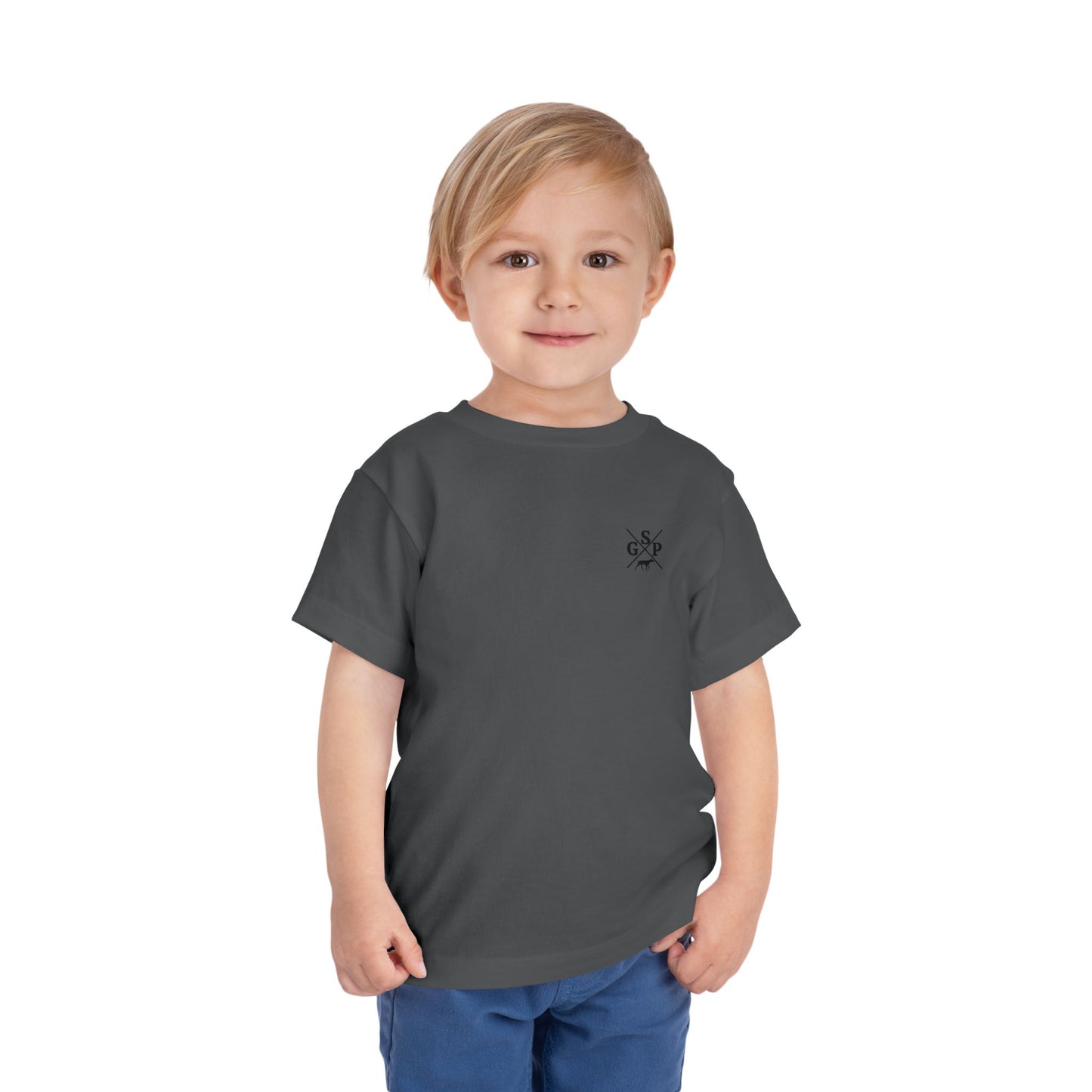 GSP Toddler T Shirt | Cross Shirt | GSP X | German Shorthaired Pointer T shirt | Upland Hunting Shirt | GSP Pointing | Hunting Shirt | Bird Hunting