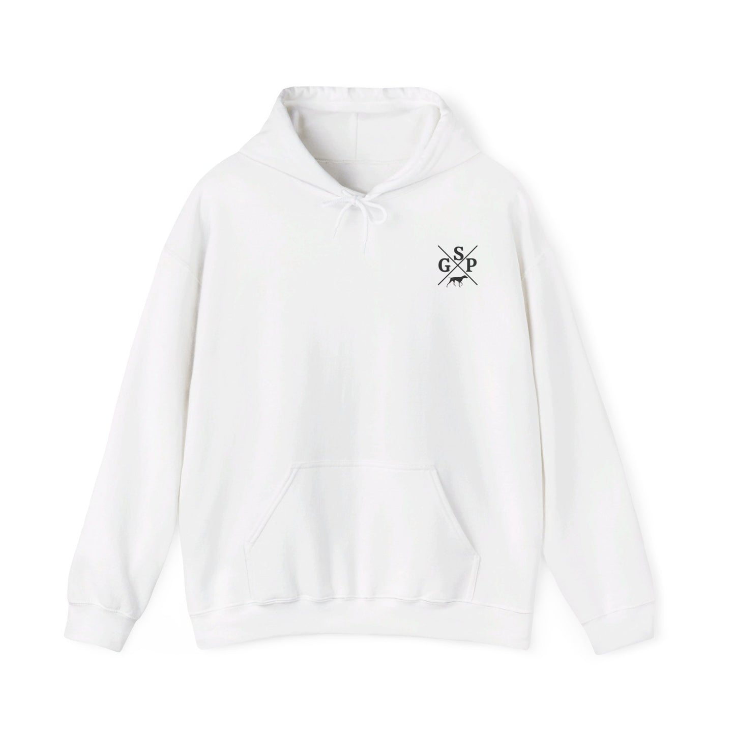 GSP Hoodie | Cross Shirt | GSP X | German Shorthaired Pointer T shirt | Upland Hunting Shirt | GSP Pointing | Hunting Shirt | Bird Hunting