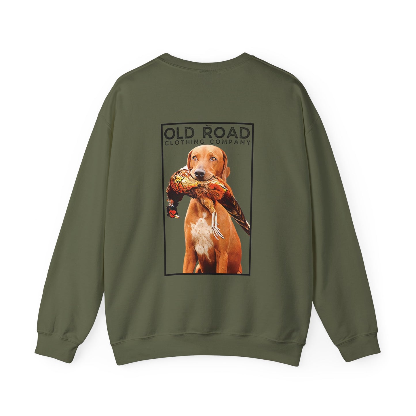 Crewneck Sweatshirt Vizsla Dog T Shirt | Pheasant Hunting T Shirt | Hunting Dog T Shirt | Upland Hunting T Shirt | Bird Hunting T Shirt | Bird Dog T Shirt