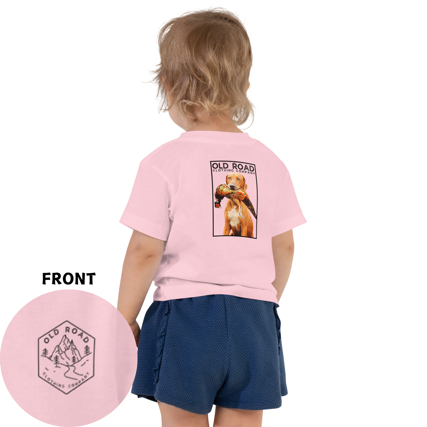 Toddler Vizsla Dog T Shirt | Pheasant Hunting T Shirt | Hunting Dog T Shirt | Upland Hunting T Shirt | Bird Hunting T Shirt | Bird Dog T Shirt