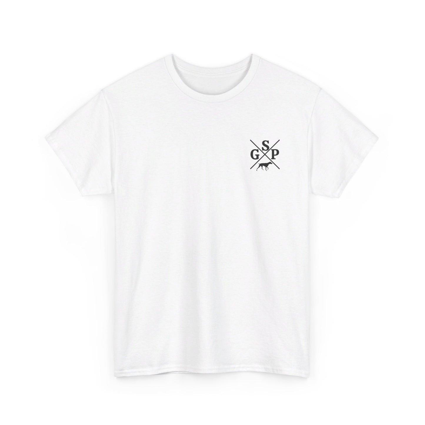 GSP | Cross Shirt | GSP X | German Shorthaired Pointer T shirt | Upland Hunting Shirt | GSP Pointing | Hunting Shirt | Bird Hunting