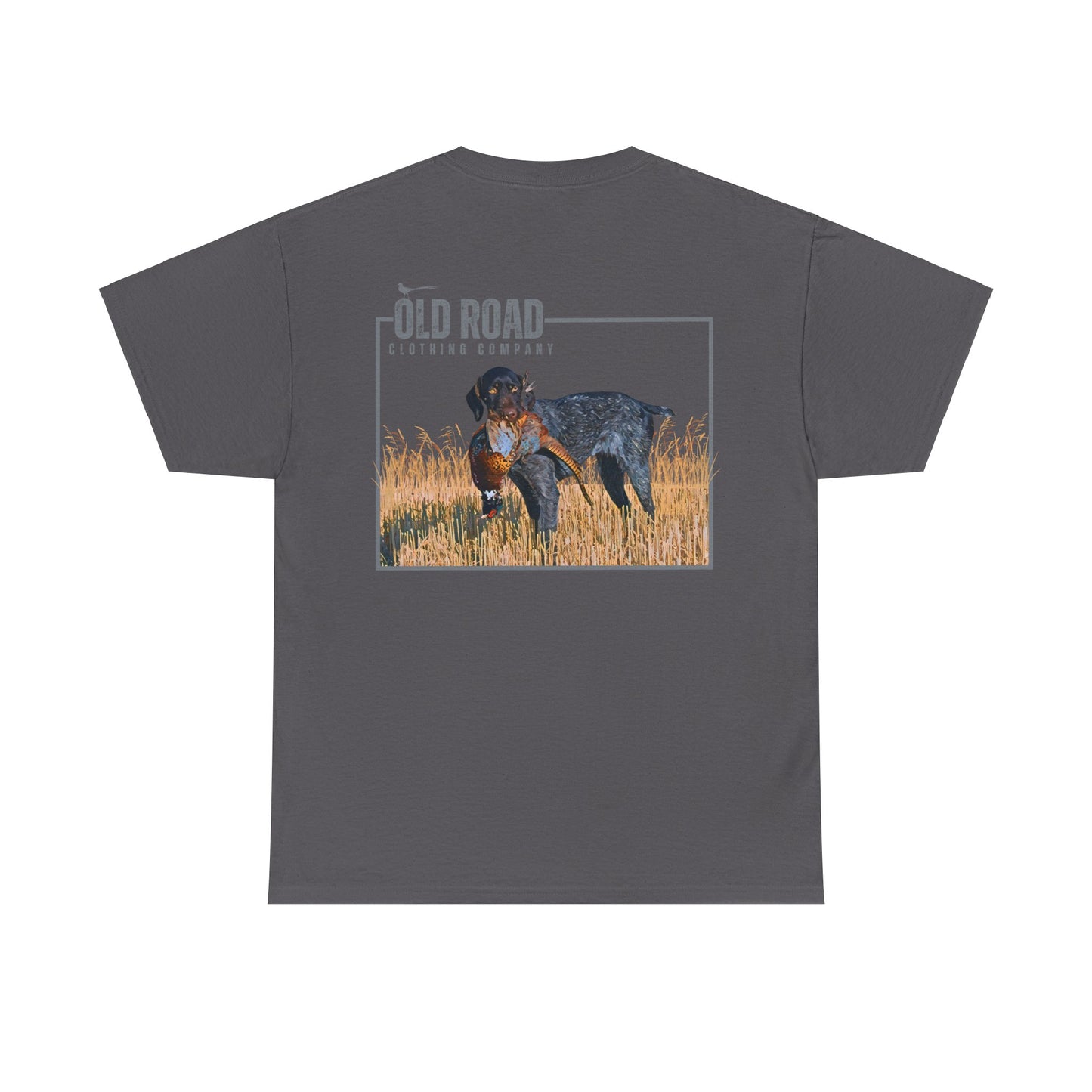 GSP Holding Pheasant T Shirt | Pheasant Hunting German Shorthaired Pointer | Pheasant Hunting Hoodie | Bird Hunting | Bird Dogs | Hunting Dog
