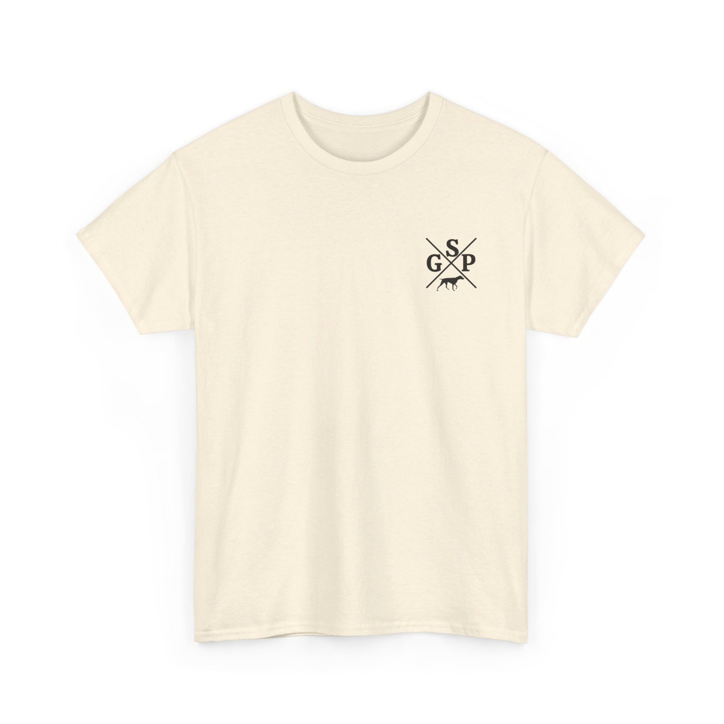 GSP | Cross Shirt | GSP X | German Shorthaired Pointer T shirt | Upland Hunting Shirt | GSP Pointing | Hunting Shirt | Bird Hunting