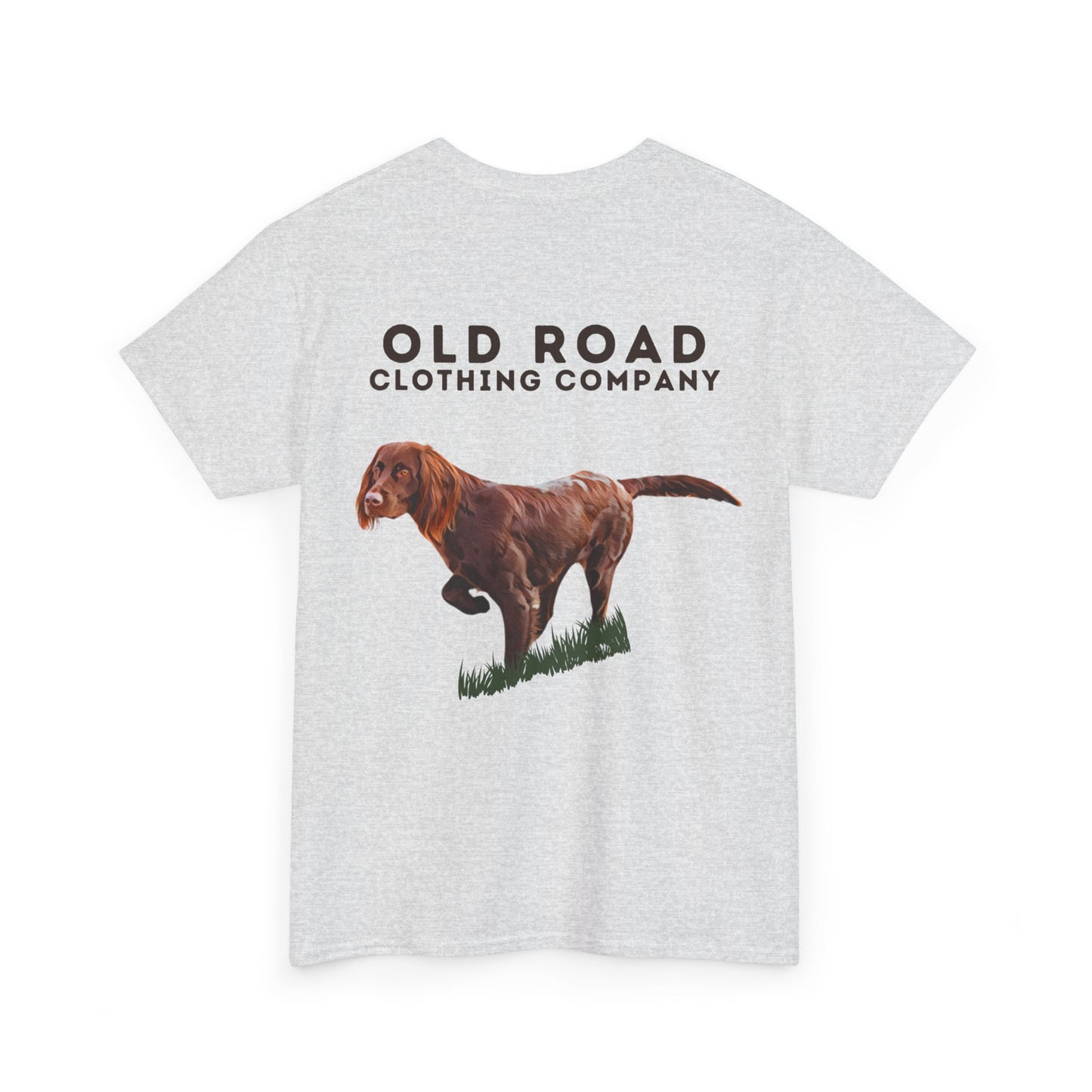 Brittany Dog Pointing | Working Brittany Spaniel Dog T Shirt | Pheasant Hunting T Shirt | Upland Hunting T Shirt | Mens Hunting T Shirt | Bird Hunting T Shirt