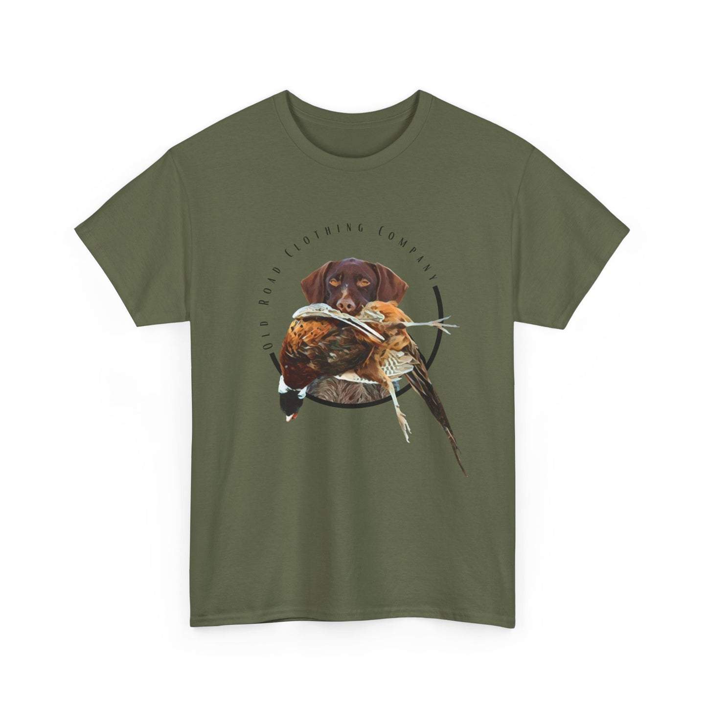 Pheasant Hunting T Shirt | German Shorthaired Pointer T Shirt | GSP T Shirt | Bird Hunting | Hunting Dog | Upland Hunting T Shirt