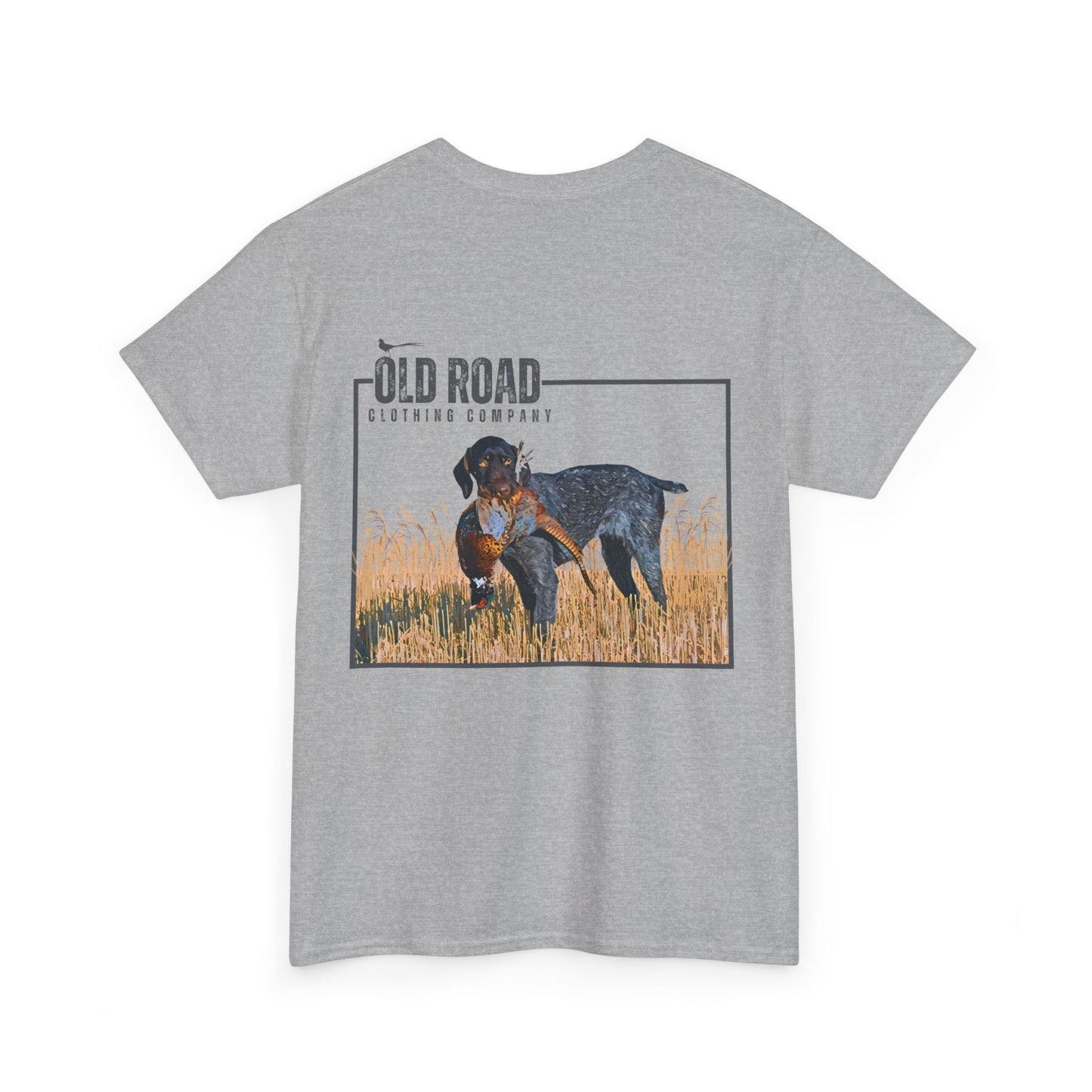 GSP Holding Pheasant T Shirt | Pheasant Hunting German Shorthaired Pointer | Pheasant Hunting Hoodie | Bird Hunting | Bird Dogs | Hunting Dog