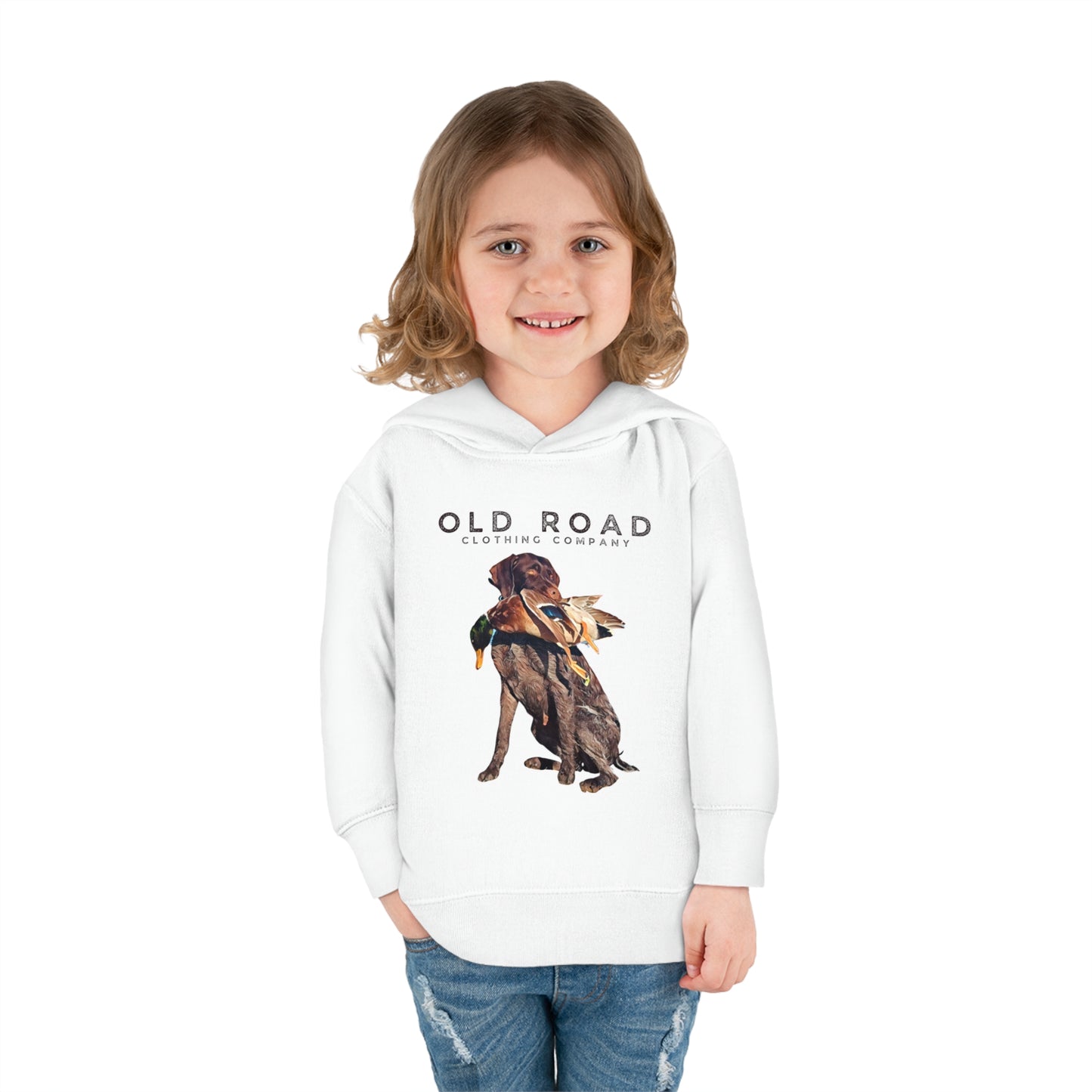 Toodler GWP Hoodie | German Wirehaired Pointer | Toodler Bird Hunting Hoodie | Hunting Dog Hoodie  | Bird Hunting Shirt | Duck Hunting Hoodie