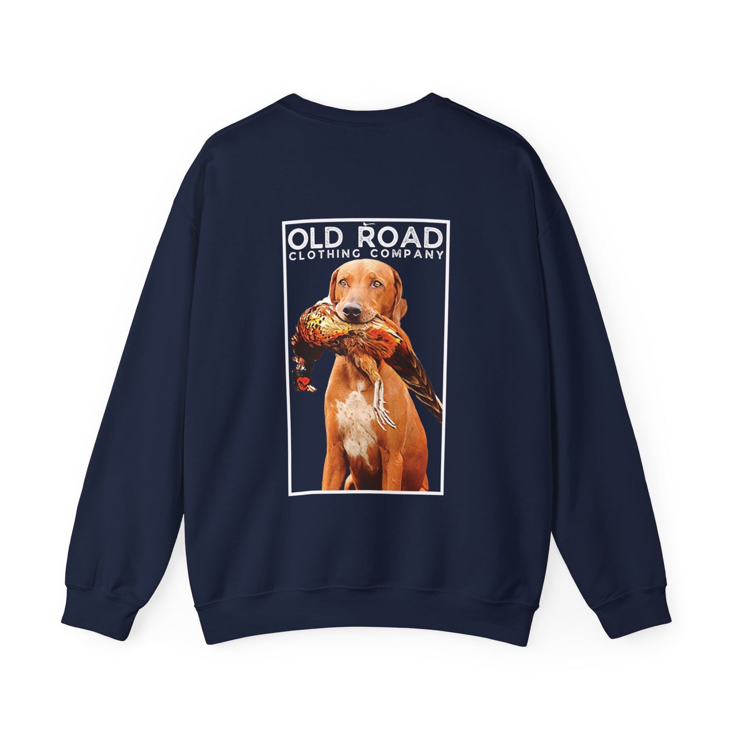 Crewneck Sweatshirt Vizsla Dog T Shirt | Pheasant Hunting T Shirt | Hunting Dog T Shirt | Upland Hunting T Shirt | Bird Hunting T Shirt | Bird Dog T Shirt