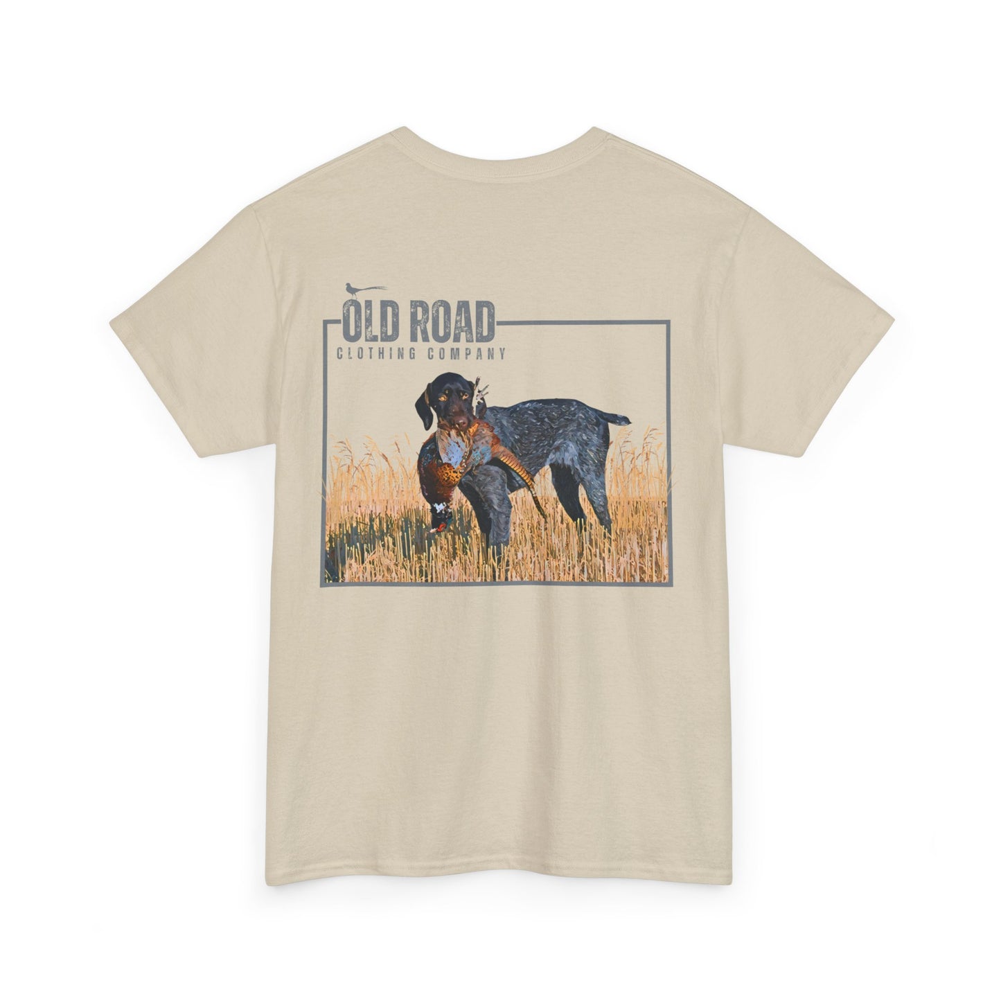 GSP Holding Pheasant T Shirt | Pheasant Hunting German Shorthaired Pointer | Pheasant Hunting Hoodie | Bird Hunting | Bird Dogs | Hunting Dog