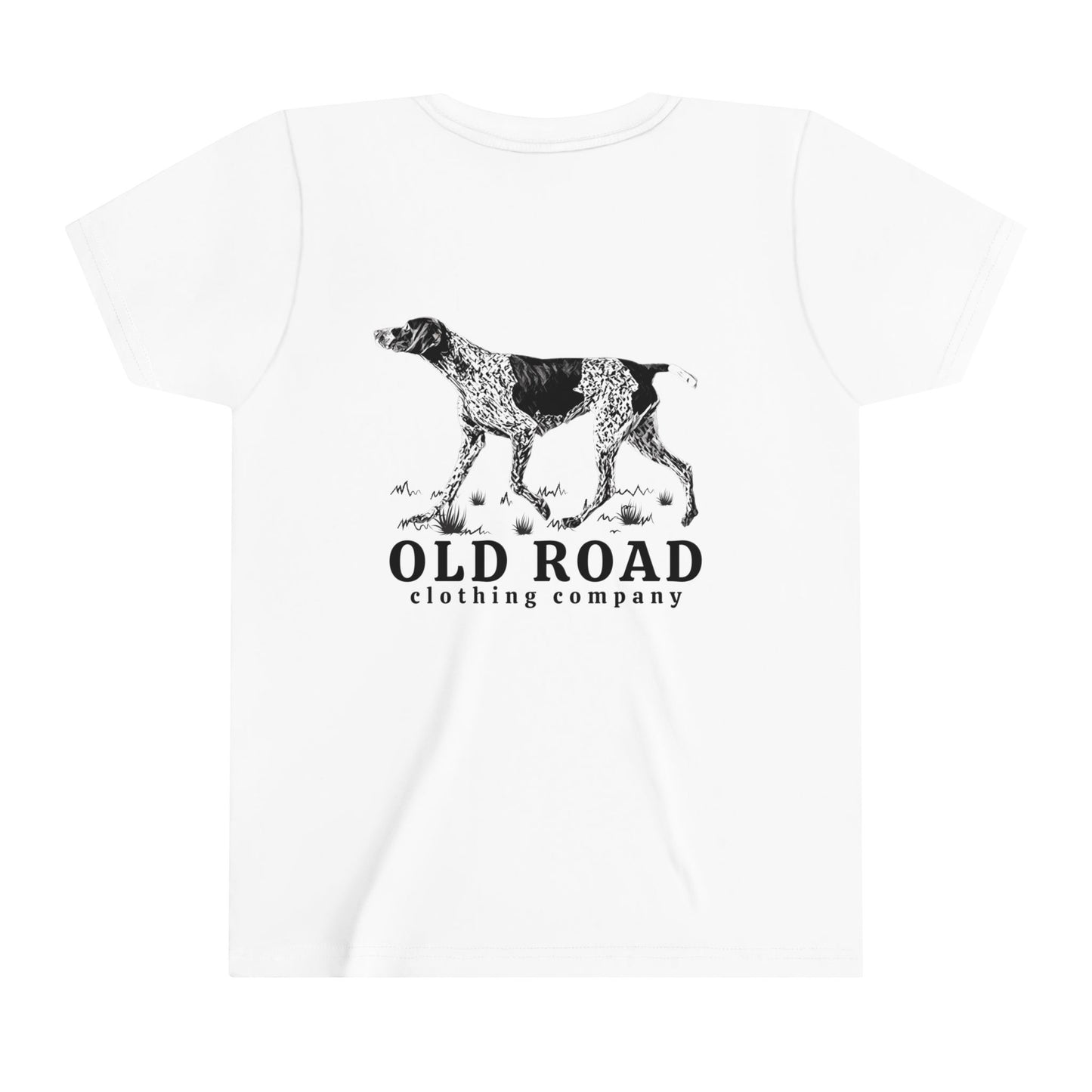 GSP Youht T Shirt | Cross Shirt | GSP X | German Shorthaired Pointer T shirt | Upland Hunting Shirt | GSP Pointing | Hunting Shirt | Bird Hunting