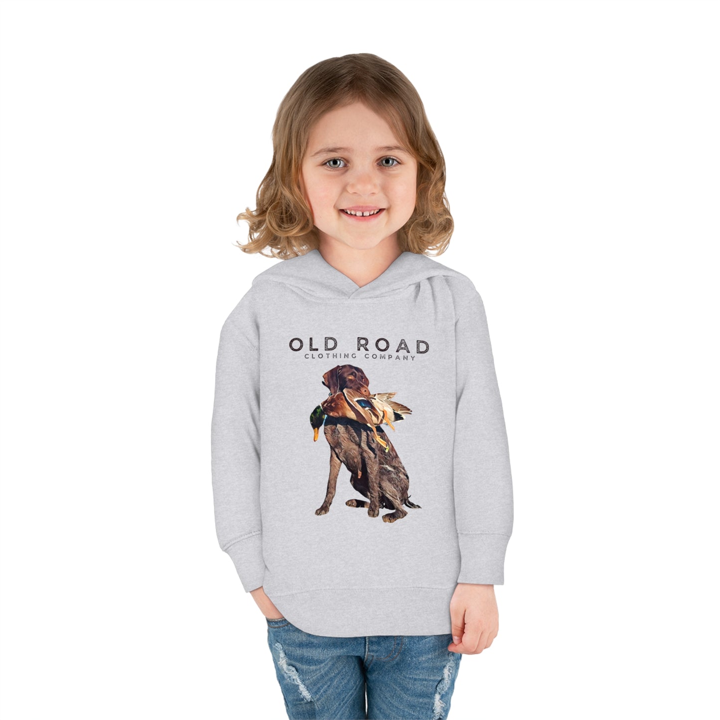 Toodler GWP Hoodie | German Wirehaired Pointer | Toodler Bird Hunting Hoodie | Hunting Dog Hoodie  | Bird Hunting Shirt | Duck Hunting Hoodie