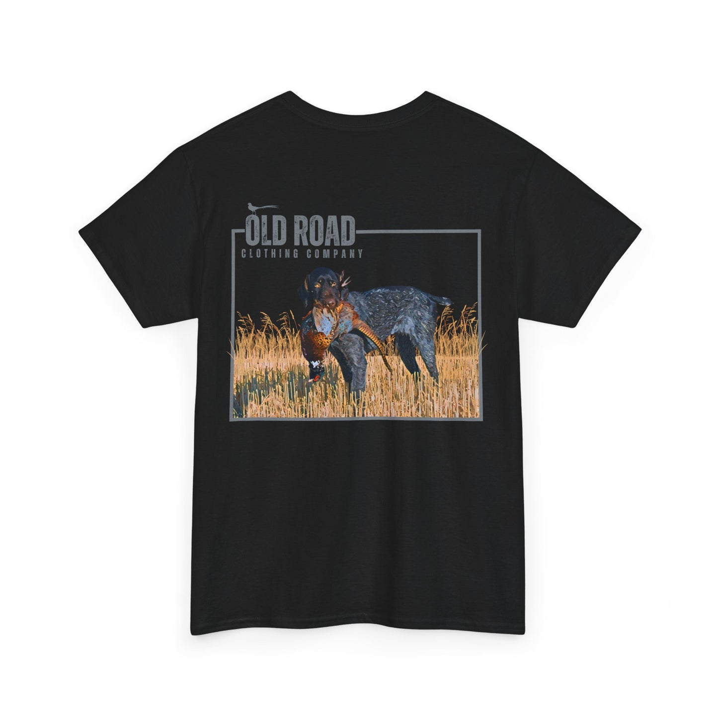 GSP Holding Pheasant T Shirt | Pheasant Hunting German Shorthaired Pointer | Pheasant Hunting Hoodie | Bird Hunting | Bird Dogs | Hunting Dog