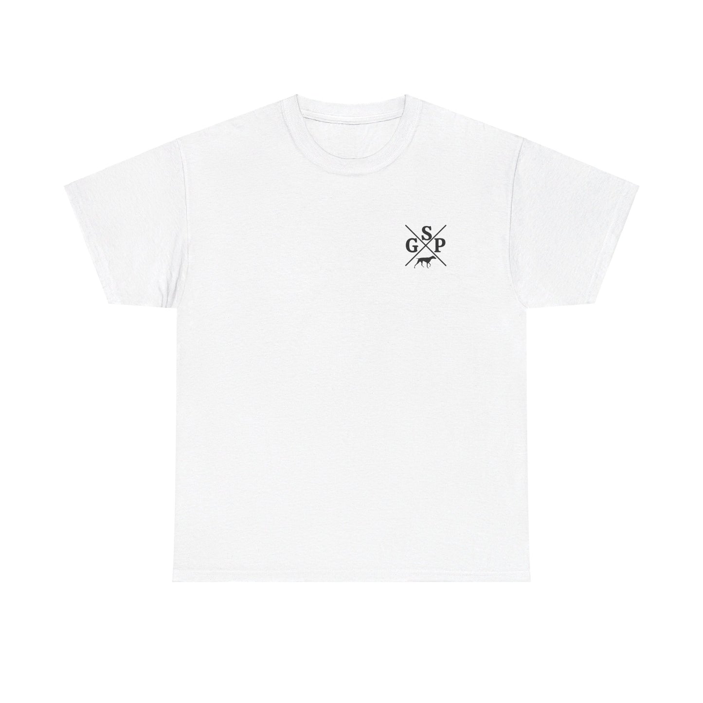 GSP | Cross Shirt | GSP X | German Shorthaired Pointer T shirt | Upland Hunting Shirt | GSP Pointing | Hunting Shirt | Bird Hunting