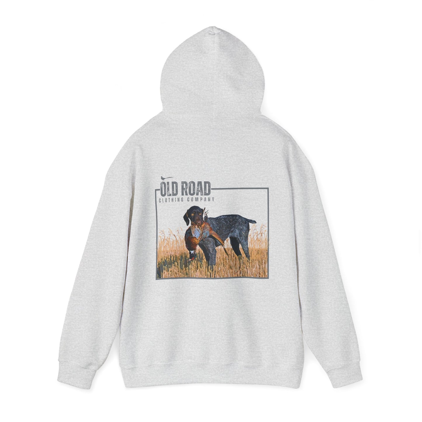 GSP Holding Pheasant Pheasant Hunting German Shorthaired Pointer | Pheasant Hunting Hoodie | Bird Hunting | Bird Dogs | Hunting Dog
