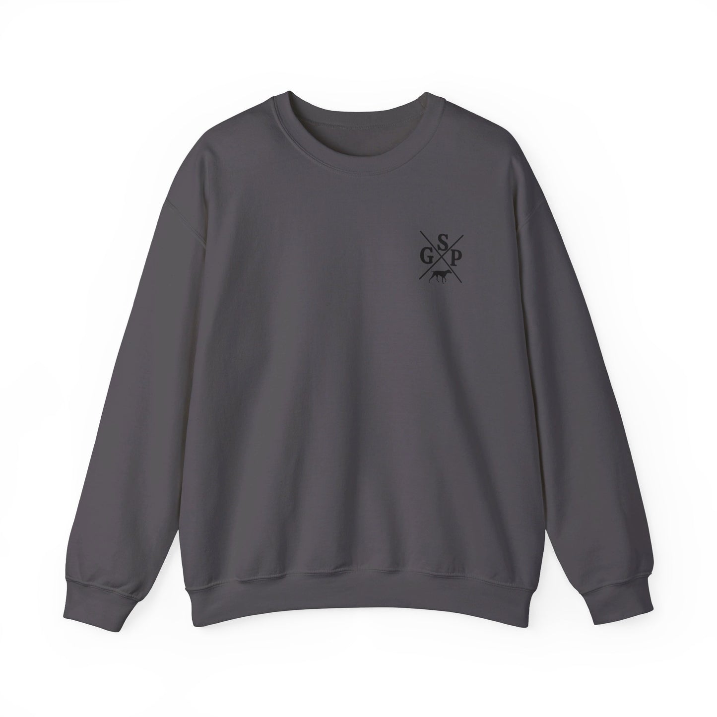 GSP Crewneck | Cross Shirt | GSP X | German Shorthaired Pointer T shirt | Upland Hunting Shirt | GSP Pointing | Hunting Shirt | Bird Hunting