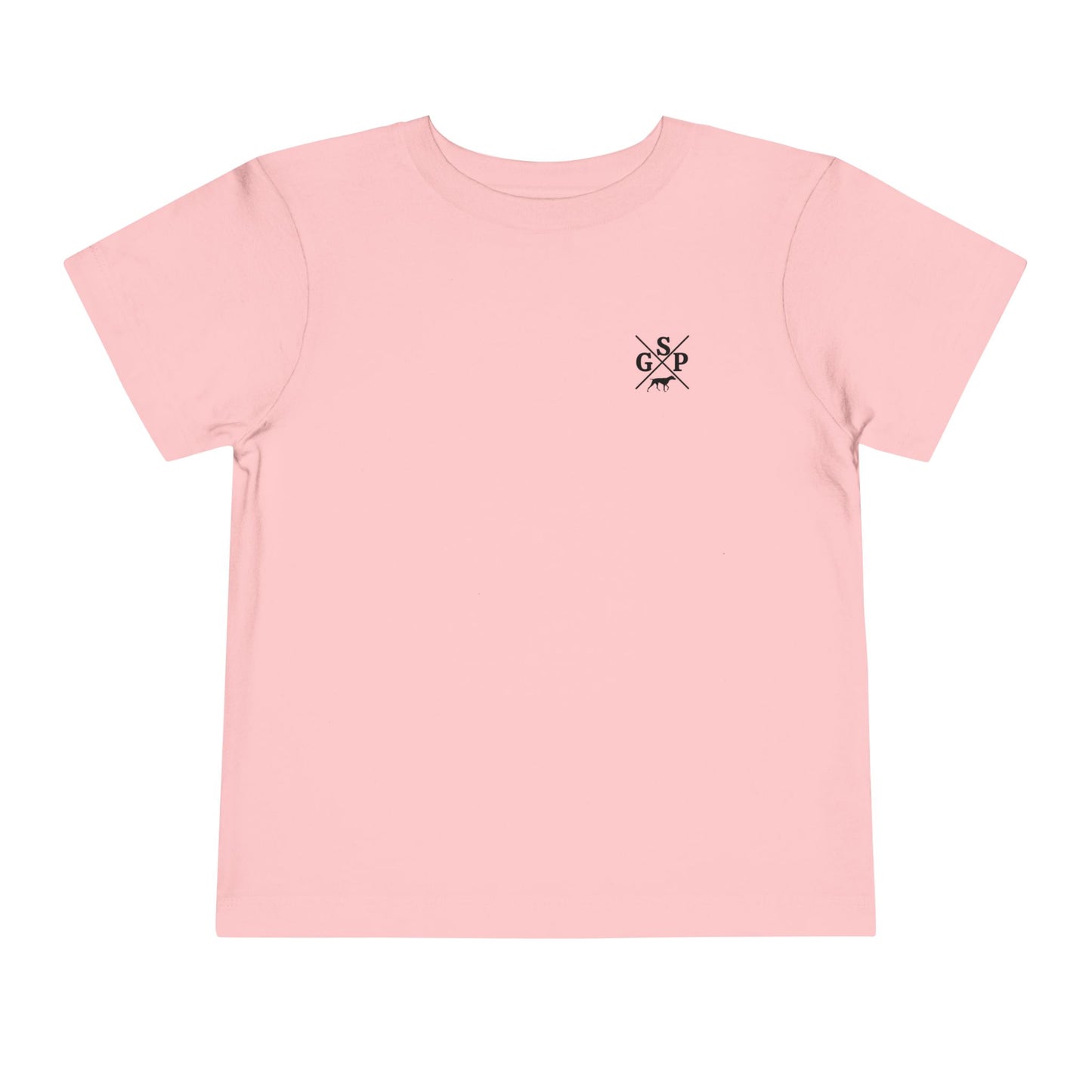 GSP Toddler T Shirt | Cross Shirt | GSP X | German Shorthaired Pointer T shirt | Upland Hunting Shirt | GSP Pointing | Hunting Shirt | Bird Hunting