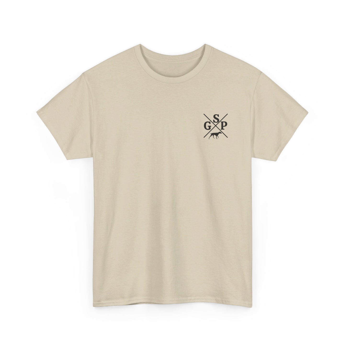 GSP | Cross Shirt | GSP X | German Shorthaired Pointer T shirt | Upland Hunting Shirt | GSP Pointing | Hunting Shirt | Bird Hunting