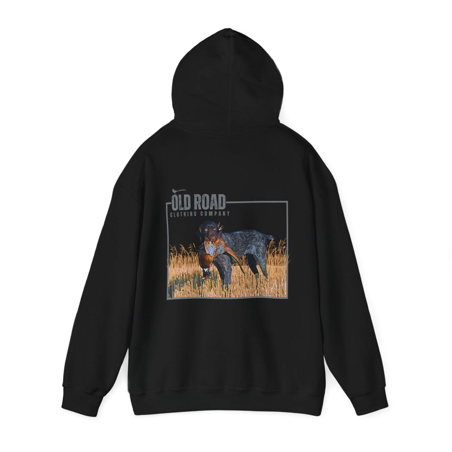 GSP Holding Pheasant Pheasant Hunting German Shorthaired Pointer | Pheasant Hunting Hoodie | Bird Hunting | Bird Dogs | Hunting Dog