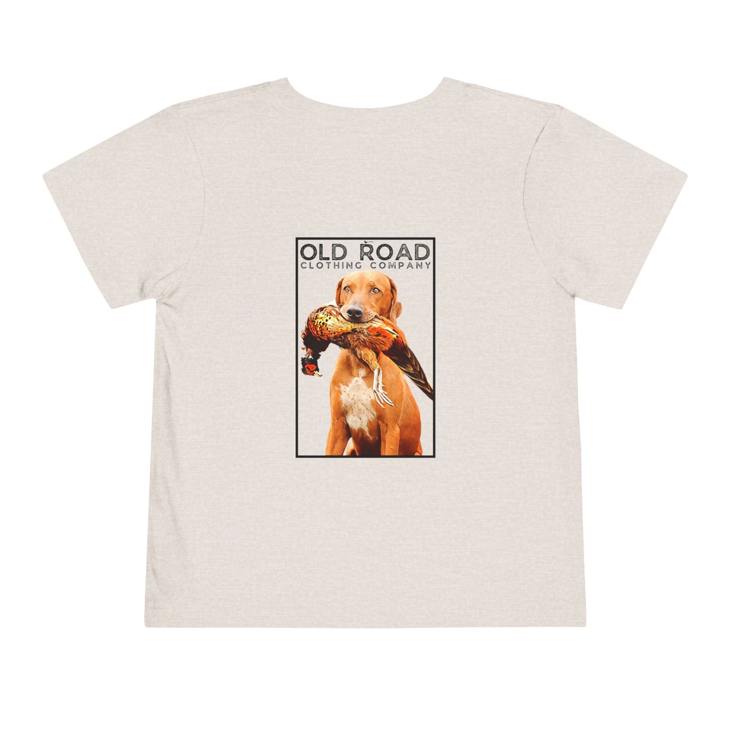 Toddler Vizsla Dog T Shirt | Pheasant Hunting T Shirt | Hunting Dog T Shirt | Upland Hunting T Shirt | Bird Hunting T Shirt | Bird Dog T Shirt