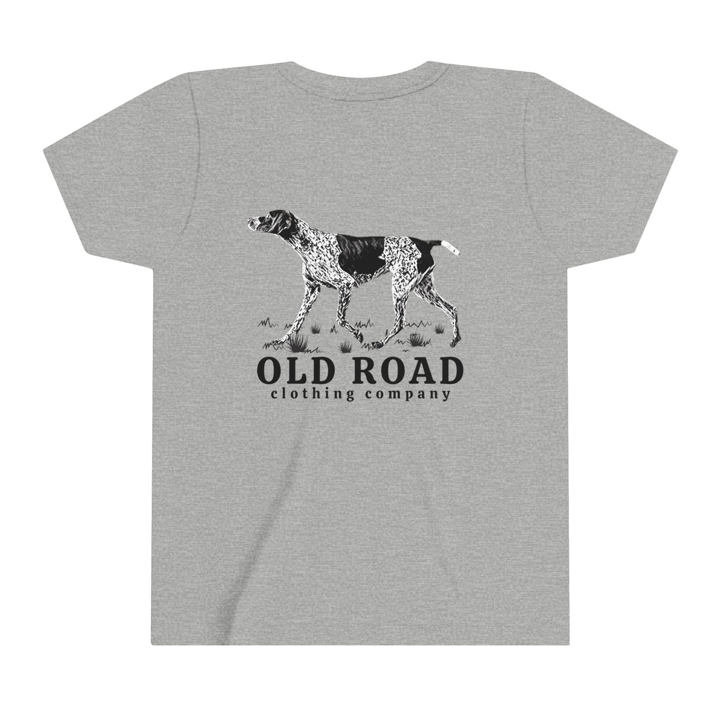GSP Youht T Shirt | Cross Shirt | GSP X | German Shorthaired Pointer T shirt | Upland Hunting Shirt | GSP Pointing | Hunting Shirt | Bird Hunting