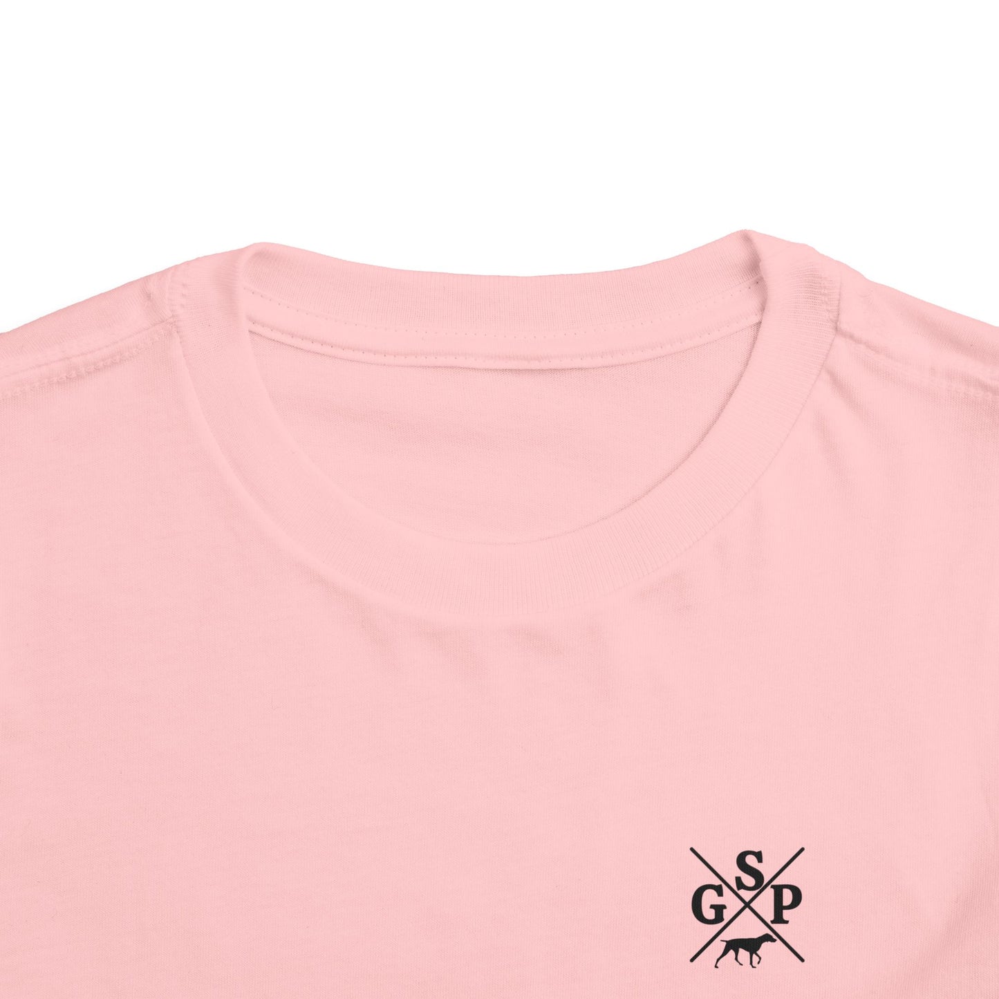 GSP Toddler T Shirt | Cross Shirt | GSP X | German Shorthaired Pointer T shirt | Upland Hunting Shirt | GSP Pointing | Hunting Shirt | Bird Hunting