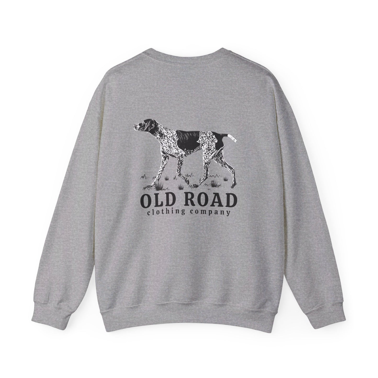 GSP Crewneck | Cross Shirt | GSP X | German Shorthaired Pointer T shirt | Upland Hunting Shirt | GSP Pointing | Hunting Shirt | Bird Hunting