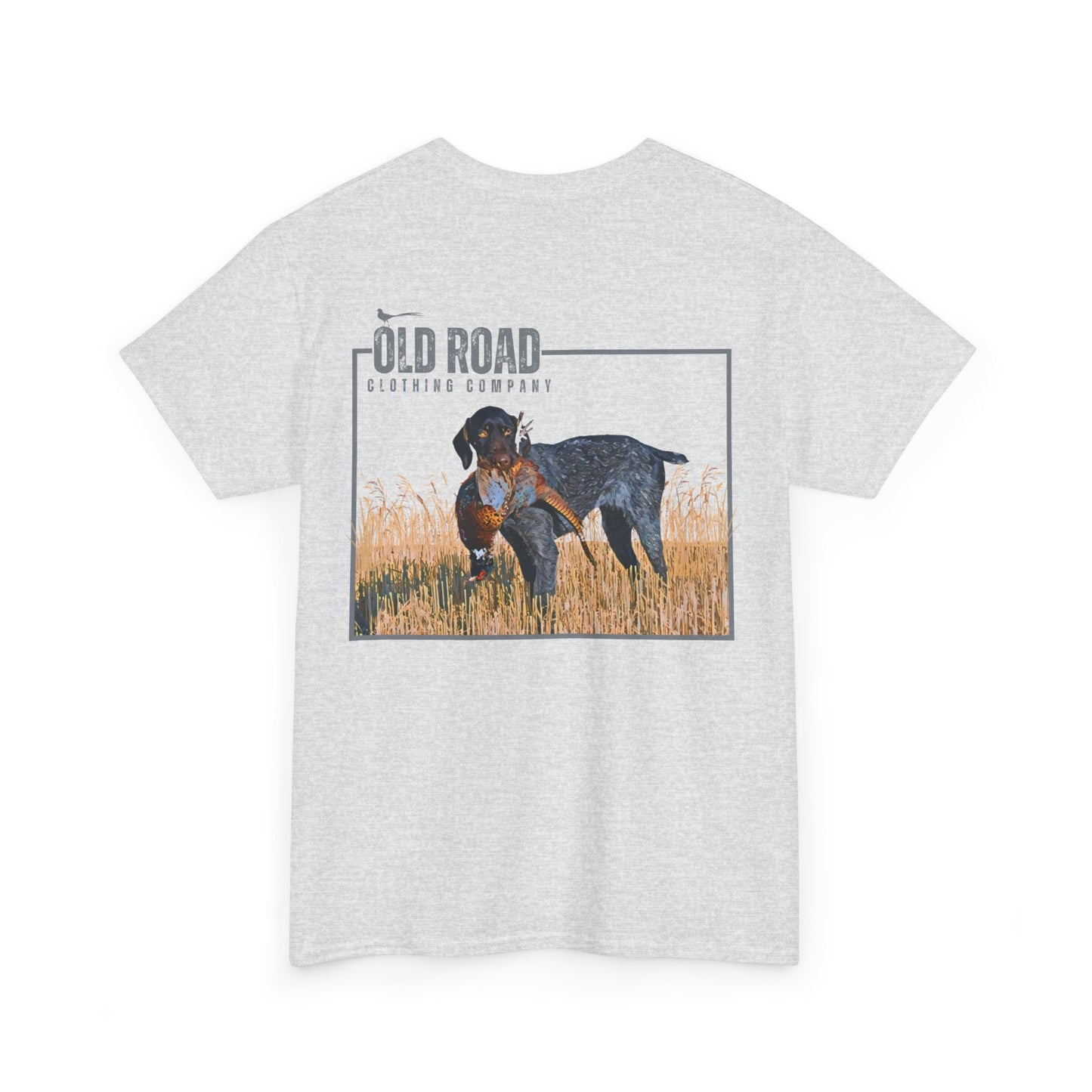 GSP Holding Pheasant T Shirt | Pheasant Hunting German Shorthaired Pointer | Pheasant Hunting Hoodie | Bird Hunting | Bird Dogs | Hunting Dog