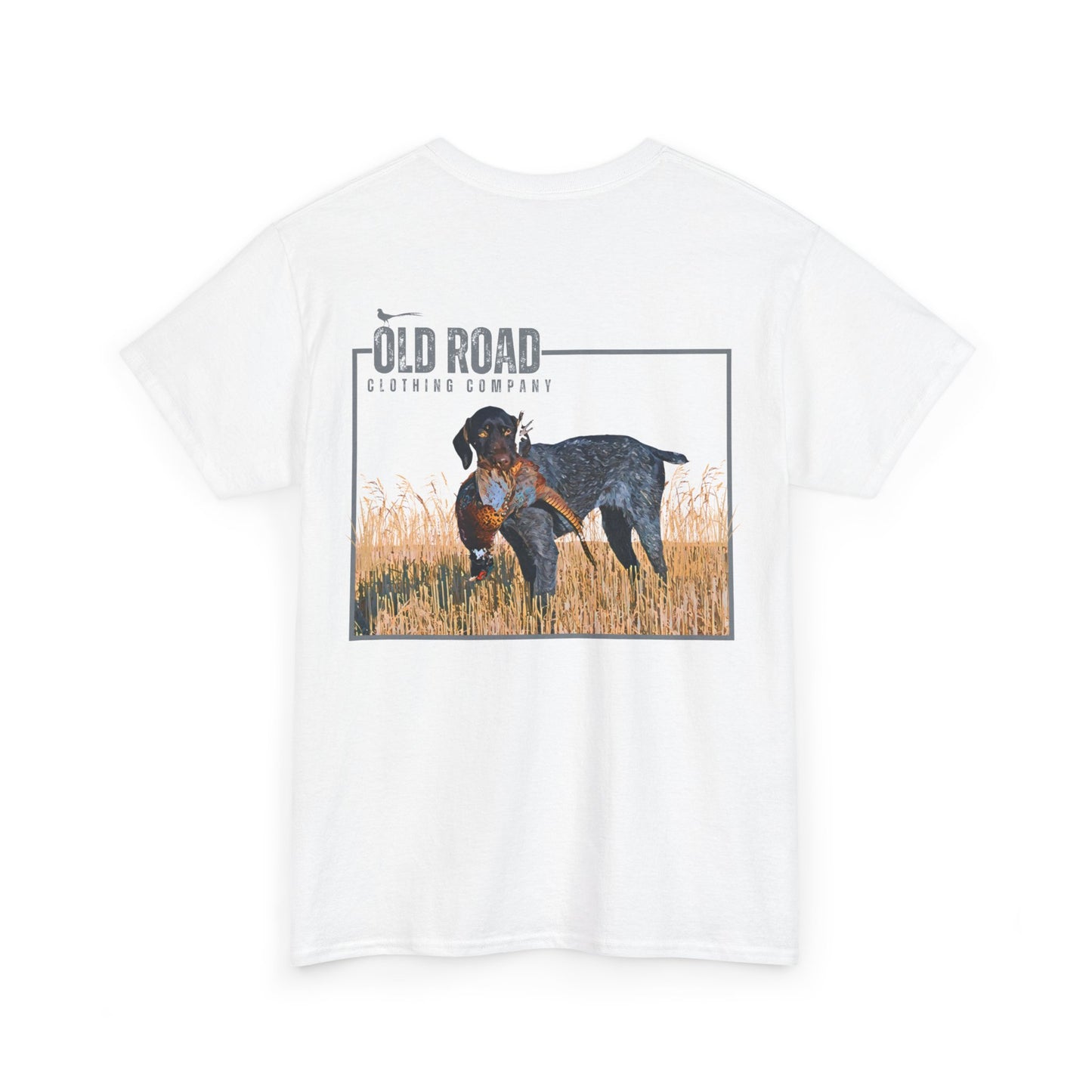 GSP Holding Pheasant T Shirt | Pheasant Hunting German Shorthaired Pointer | Pheasant Hunting Hoodie | Bird Hunting | Bird Dogs | Hunting Dog