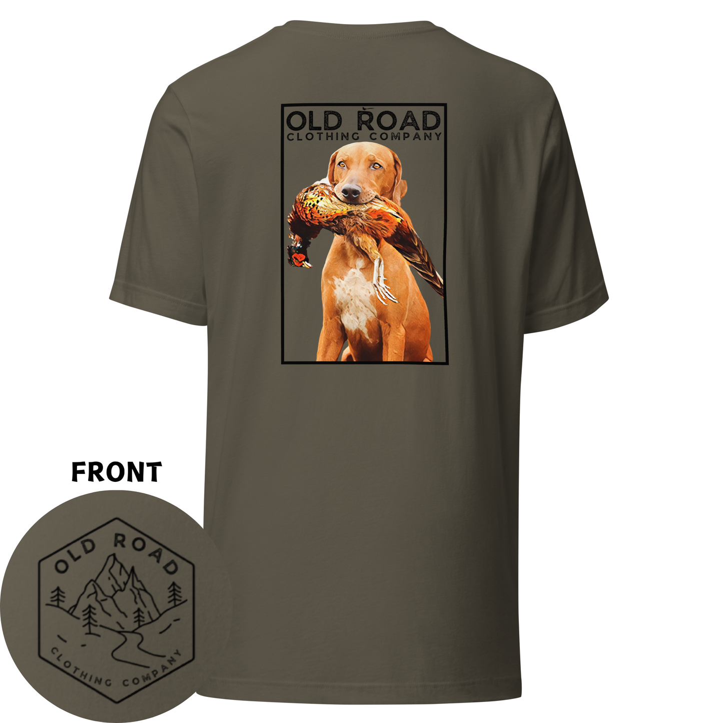 Vizsla Dog T Shirt | Pheasant Hunting T Shirt | Hunting Dog T Shirt | Upland Hunting T Shirt | Bird Hunting T Shirt | Bird Dog T Shirt