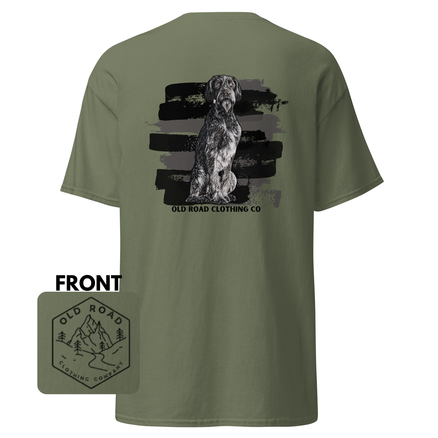 German Wirehaired Pointer T Shirt | Duck Hunting T Shirt | Waterfowl Hunting T Shirt | Bird Hunting T Shirt | GWP | Bird Dog T Shirt