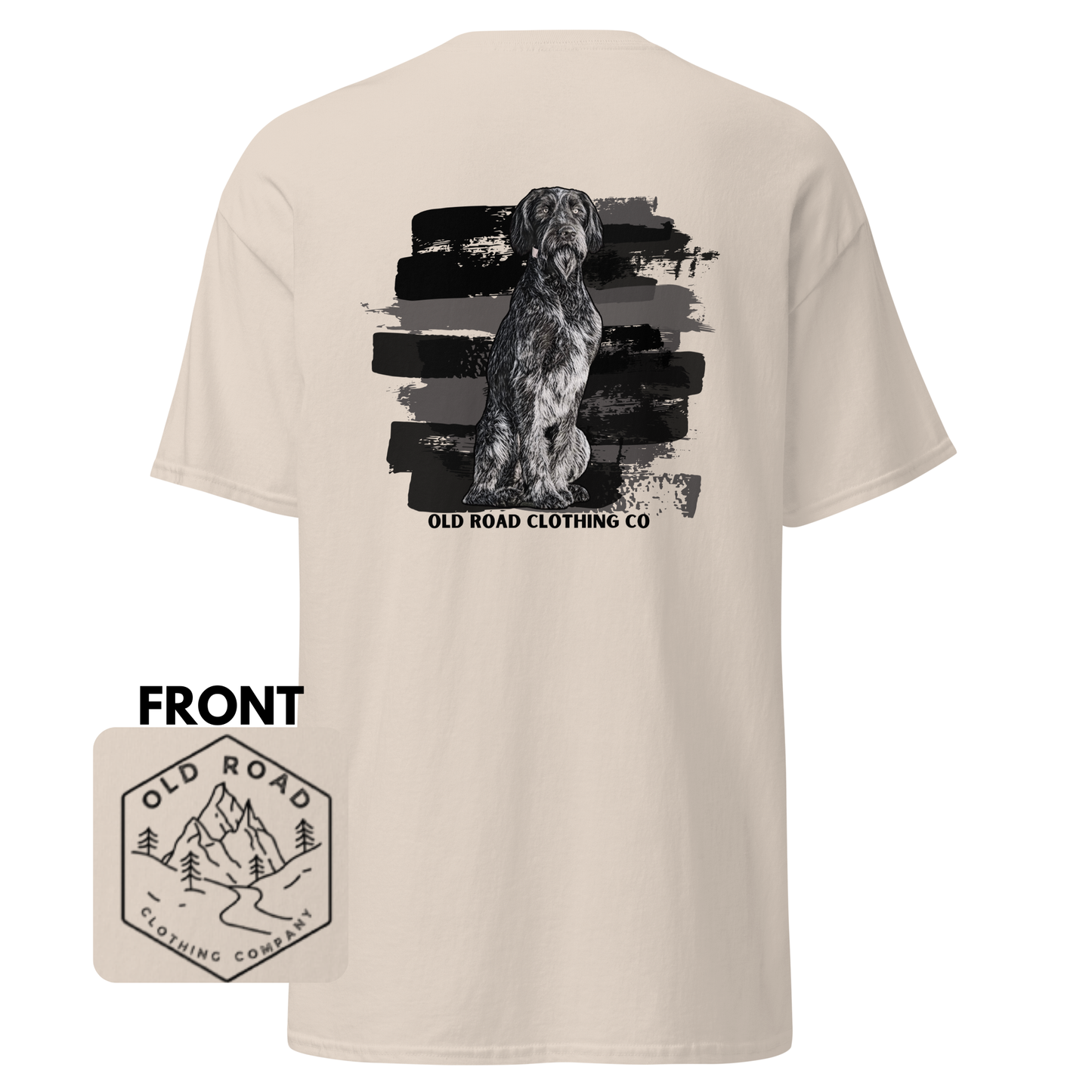 German Wirehaired Pointer T Shirt | Duck Hunting T Shirt | Waterfowl Hunting T Shirt | Bird Hunting T Shirt | GWP | Bird Dog T Shirt
