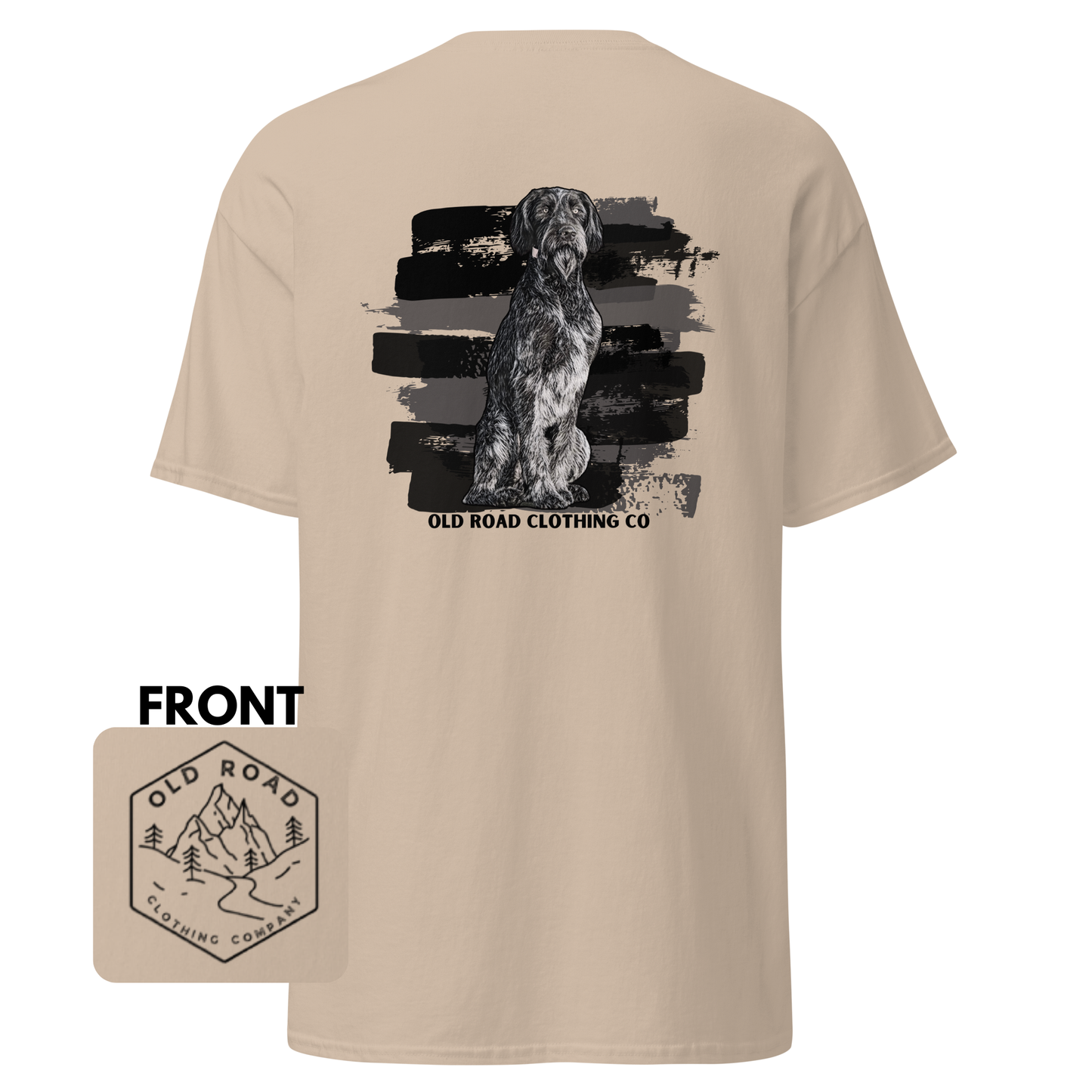 German Wirehaired Pointer T Shirt | Duck Hunting T Shirt | Waterfowl Hunting T Shirt | Bird Hunting T Shirt | GWP | Bird Dog T Shirt
