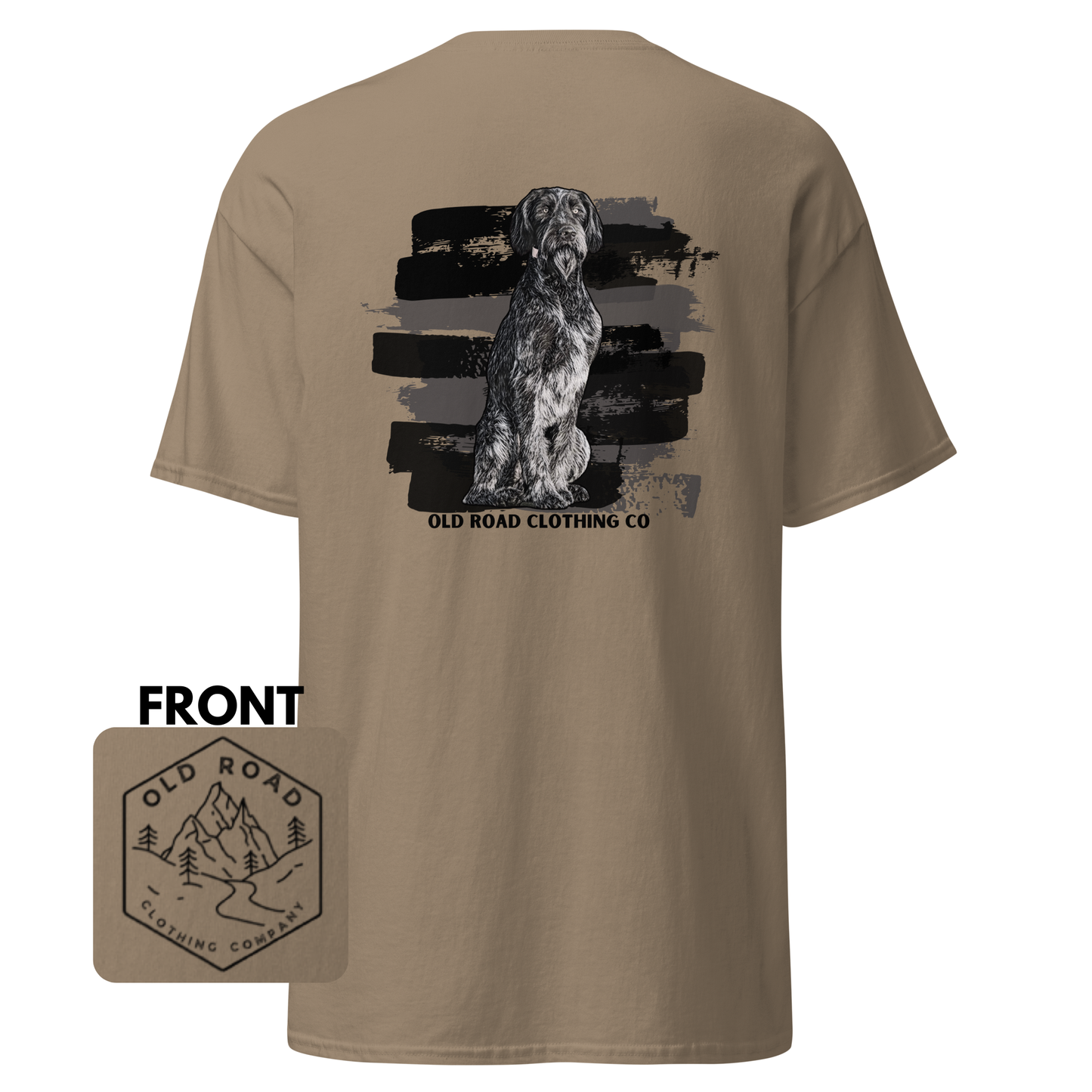 German Wirehaired Pointer T Shirt | Duck Hunting T Shirt | Waterfowl Hunting T Shirt | Bird Hunting T Shirt | GWP | Bird Dog T Shirt